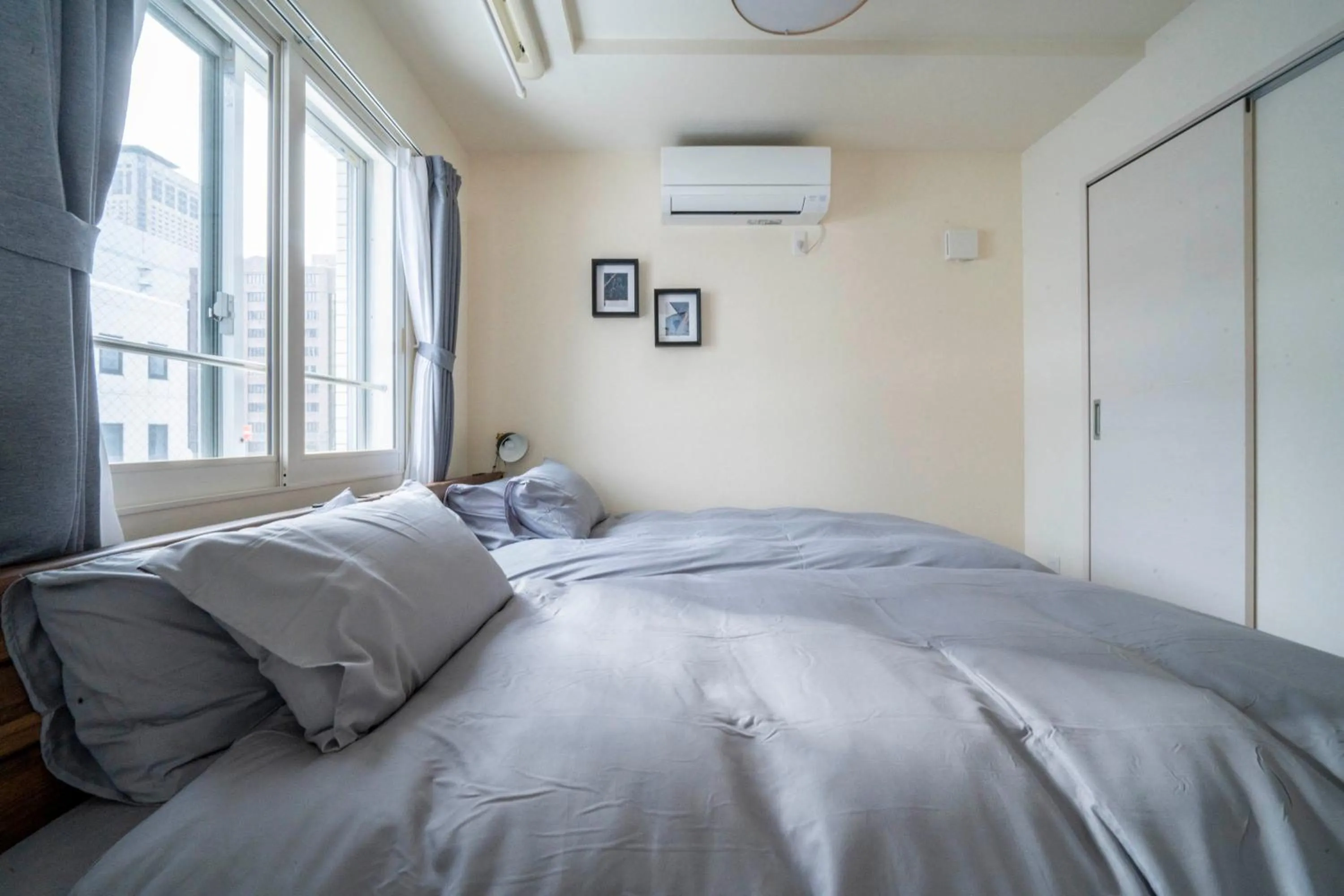 Bed in Court Villa Sapporo 403