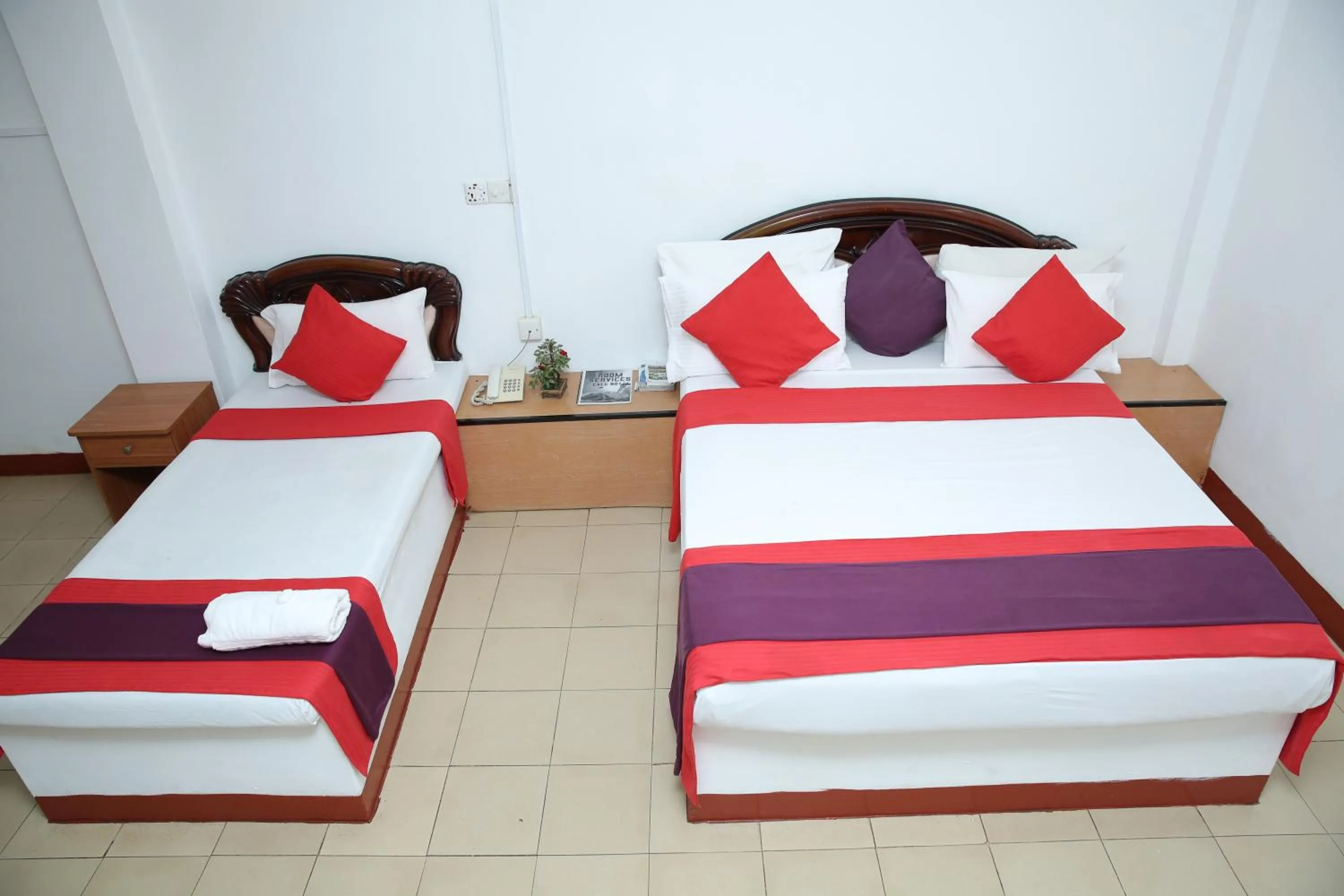 Bed in Hotel Nelly Vavuniya