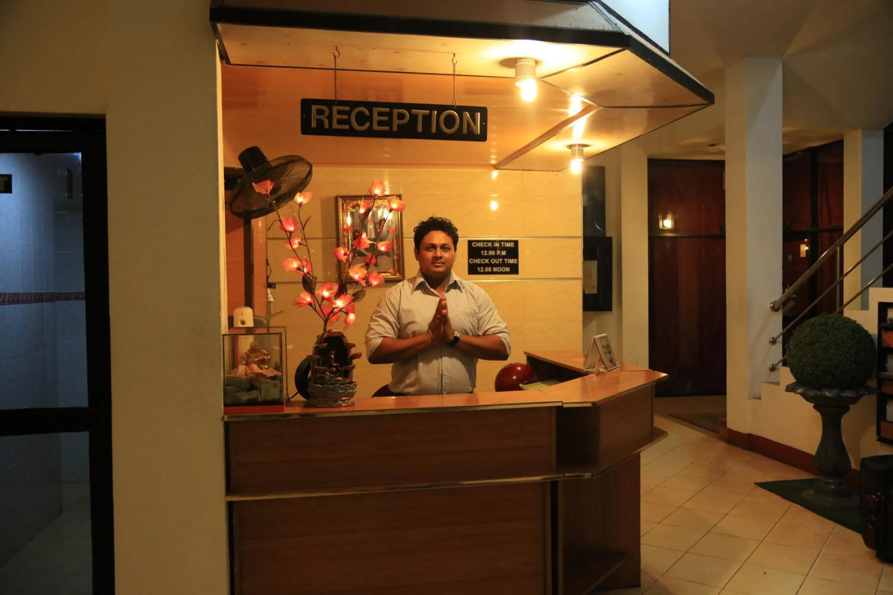 Lobby or reception in Hotel Nelly Vavuniya