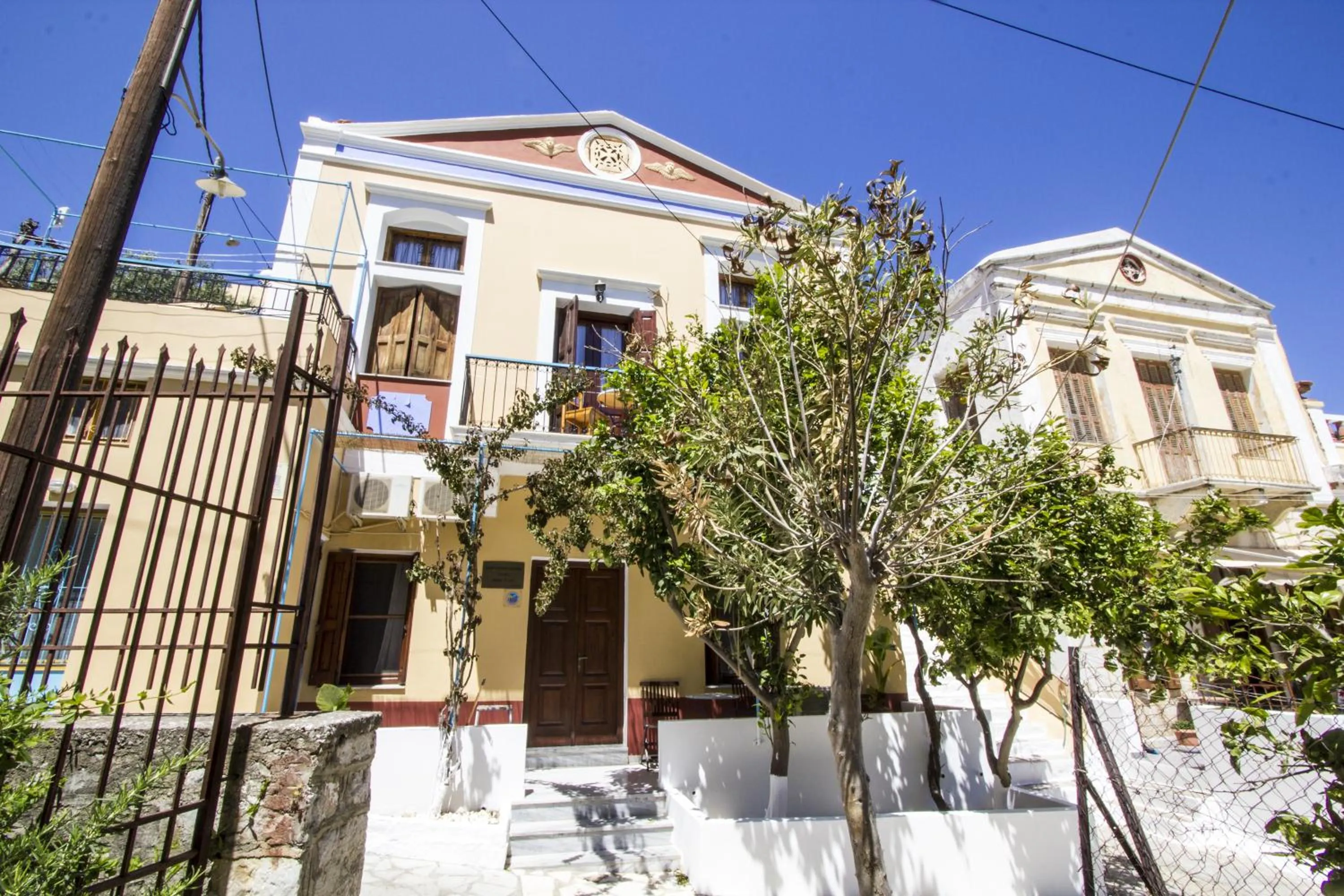 Property building in Symi Center Hotel