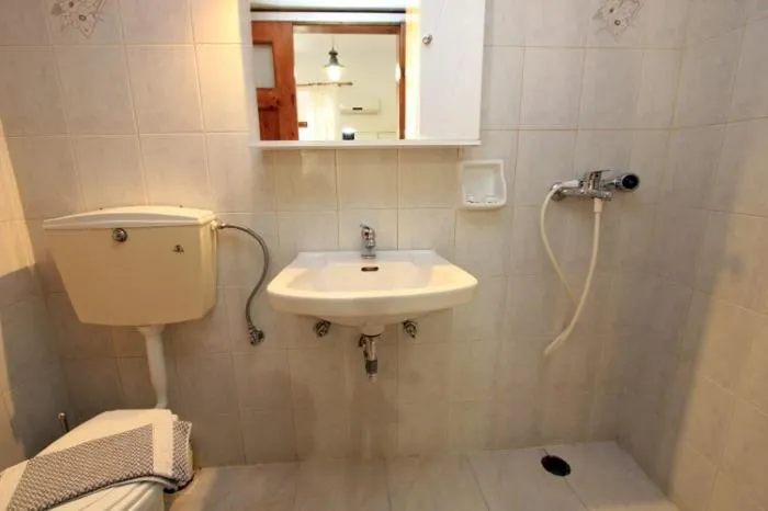 Bathroom in Symi Center Hotel