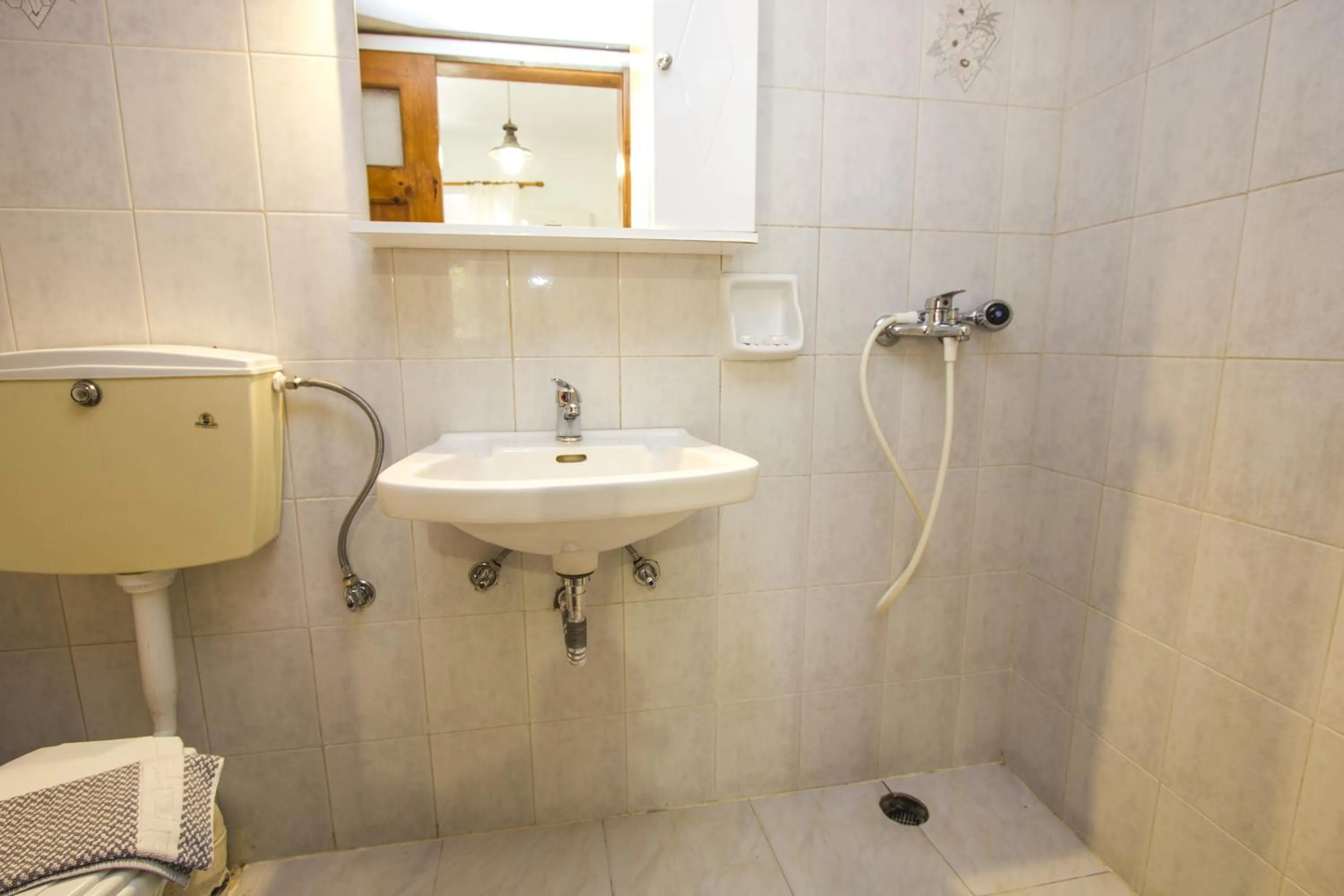 Bathroom in Symi Center Hotel