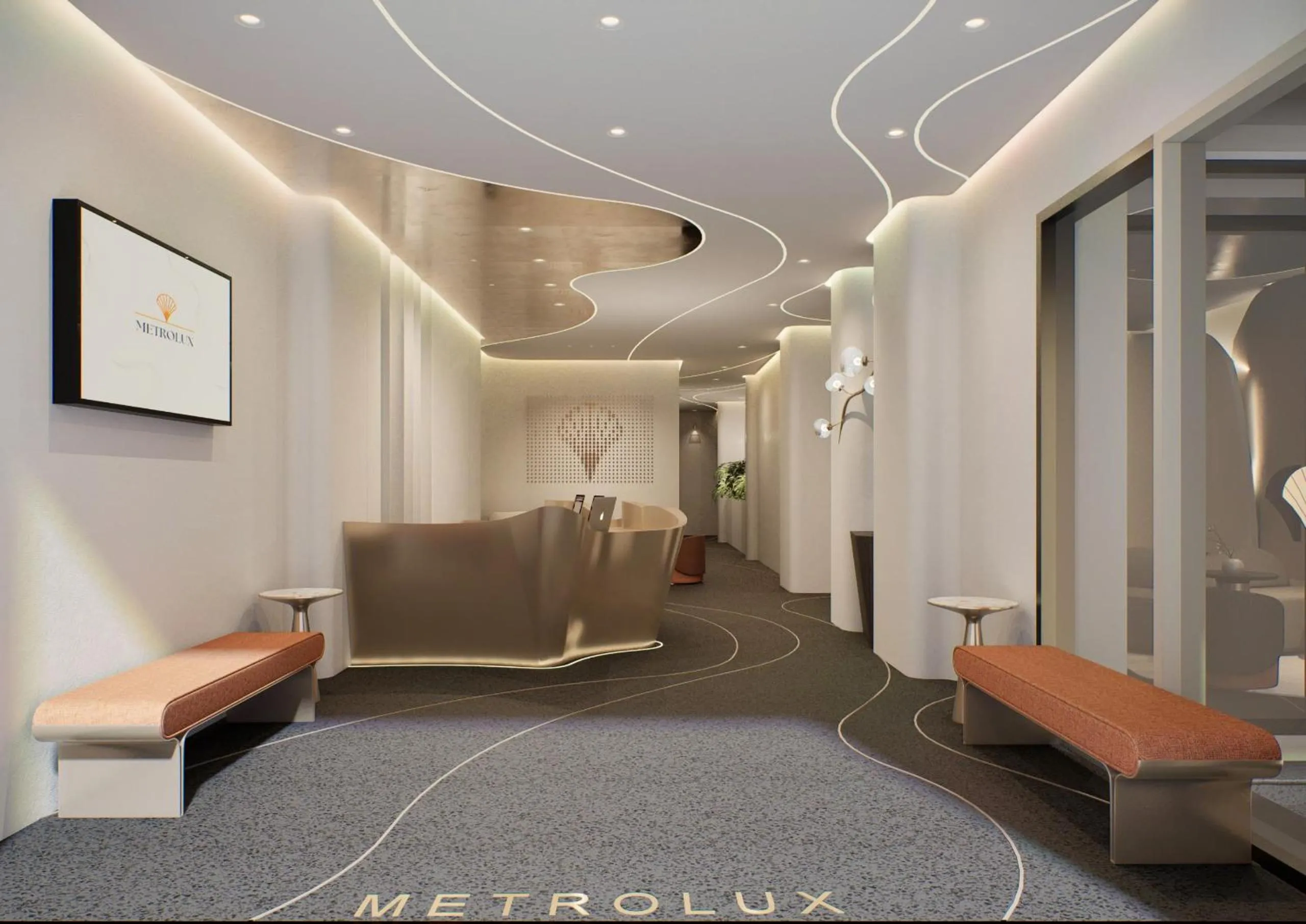 Lobby or reception in Metrolux City Contemporary Hotel