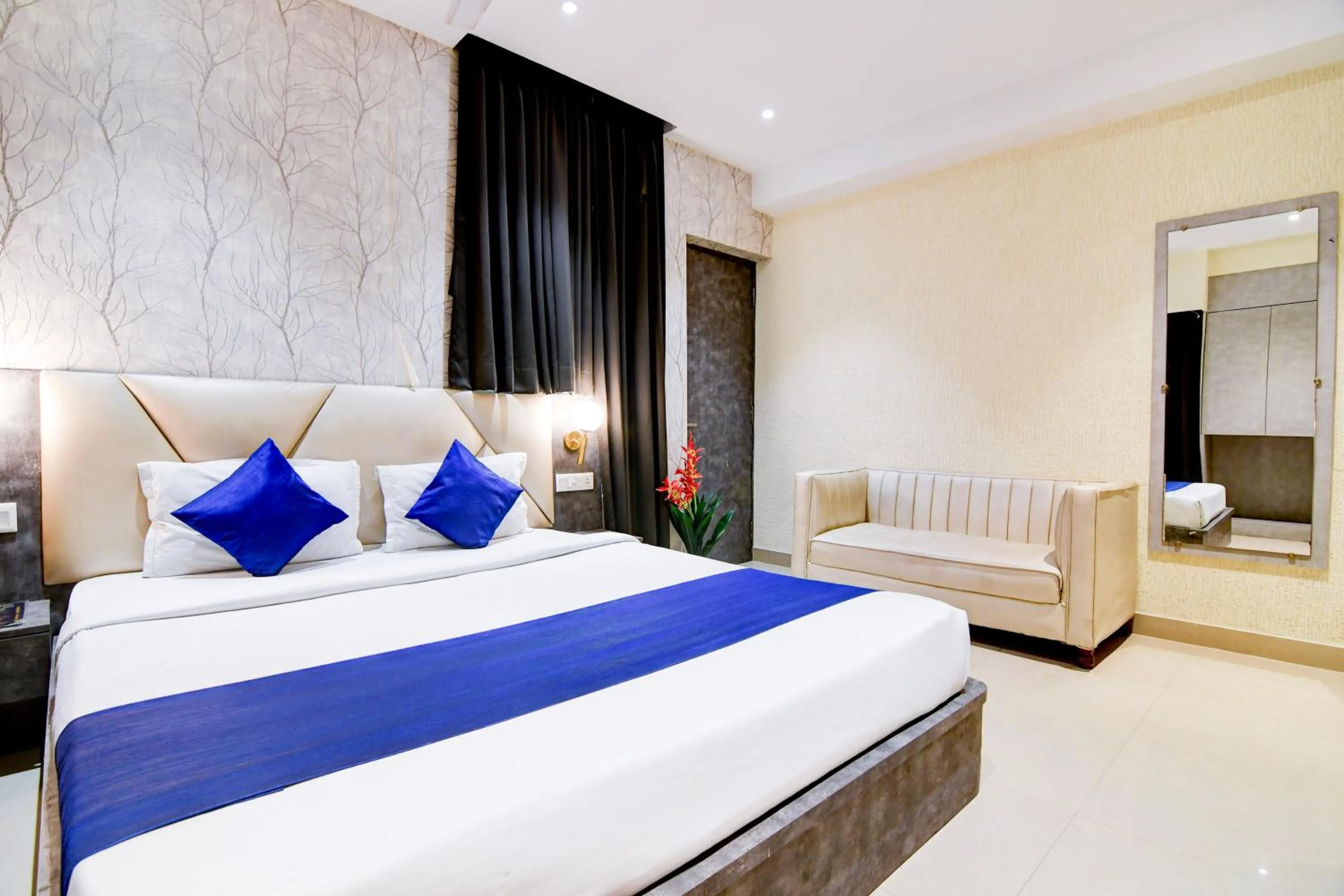 Bed in Hotel Brill View 500m From ITC Royal Kolkata