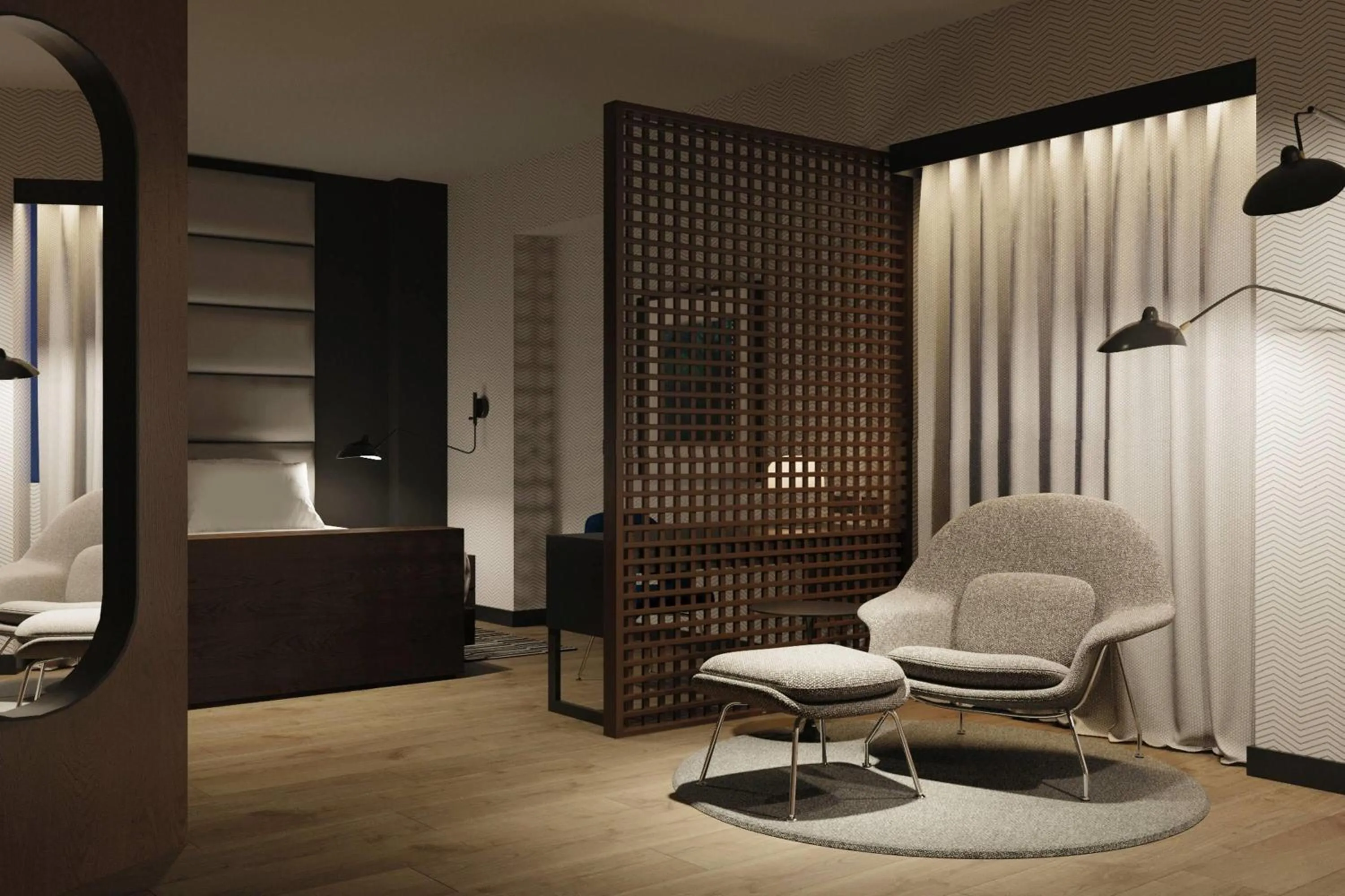 Photo of the whole room in Wyndham Grand Costa Del Sol Lima Airport