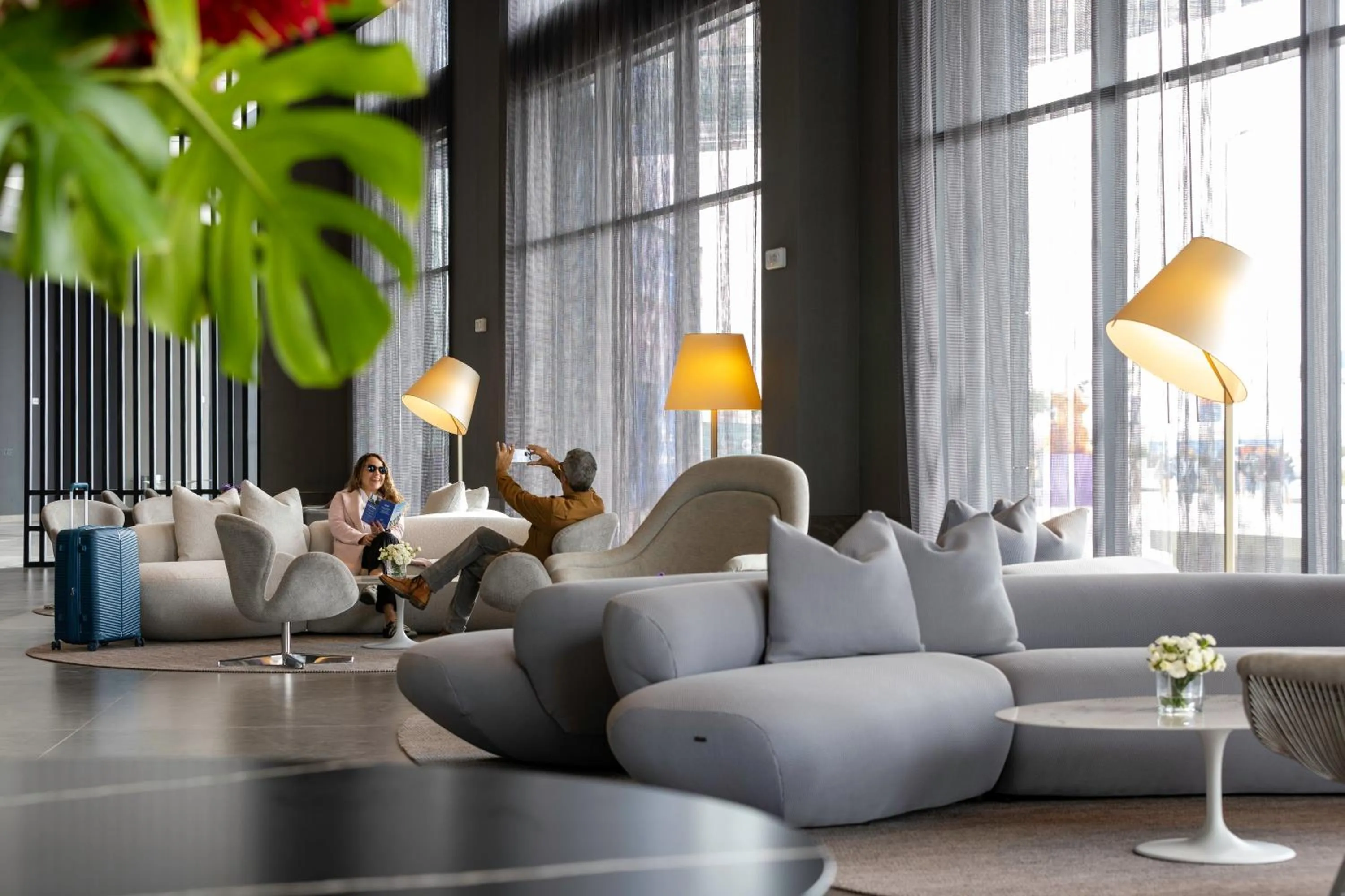 Lobby or reception in Wyndham Grand Costa Del Sol Lima Airport