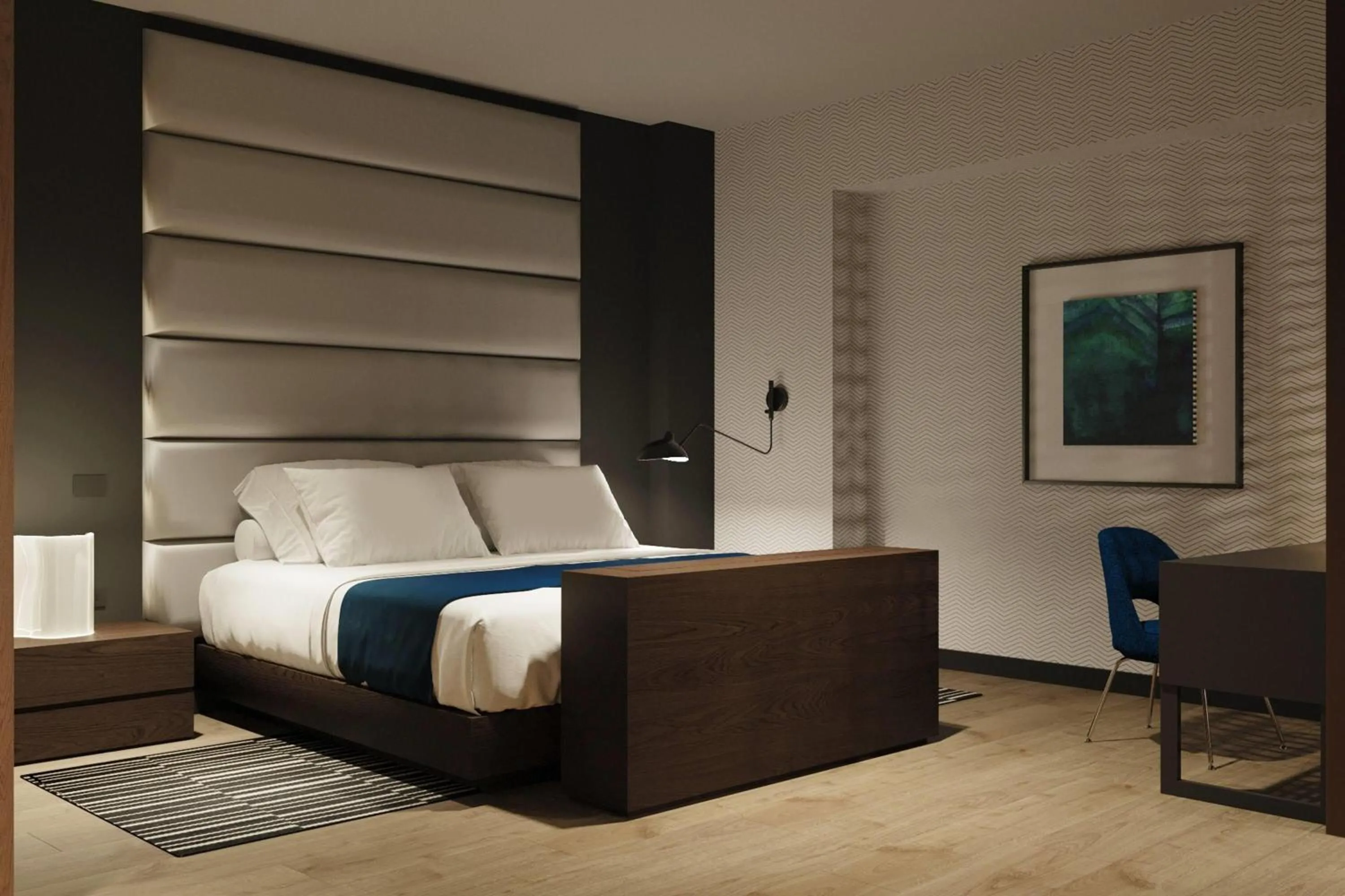 Photo of the whole room, Bed in Wyndham Grand Costa Del Sol Lima Airport