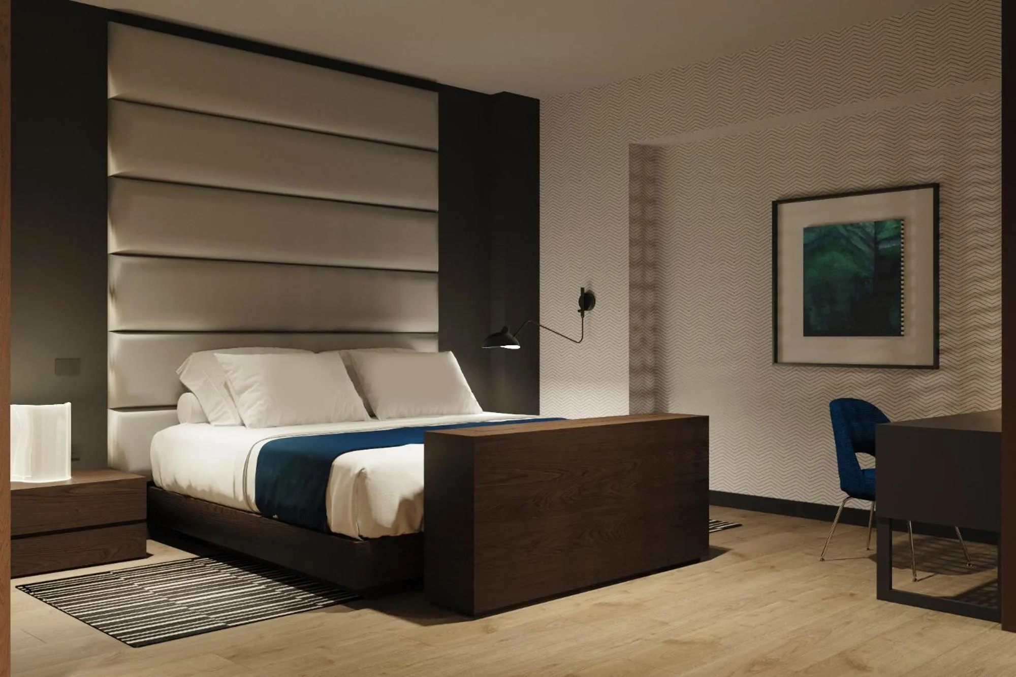 Bed in Wyndham Grand Costa Del Sol Lima Airport