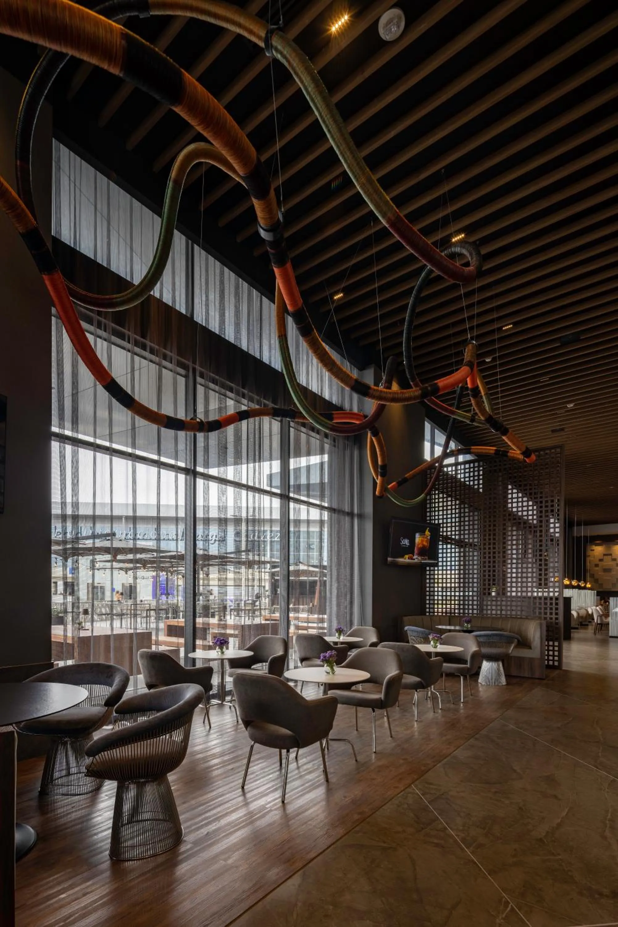 Lounge or bar in Wyndham Grand Costa Del Sol Lima Airport