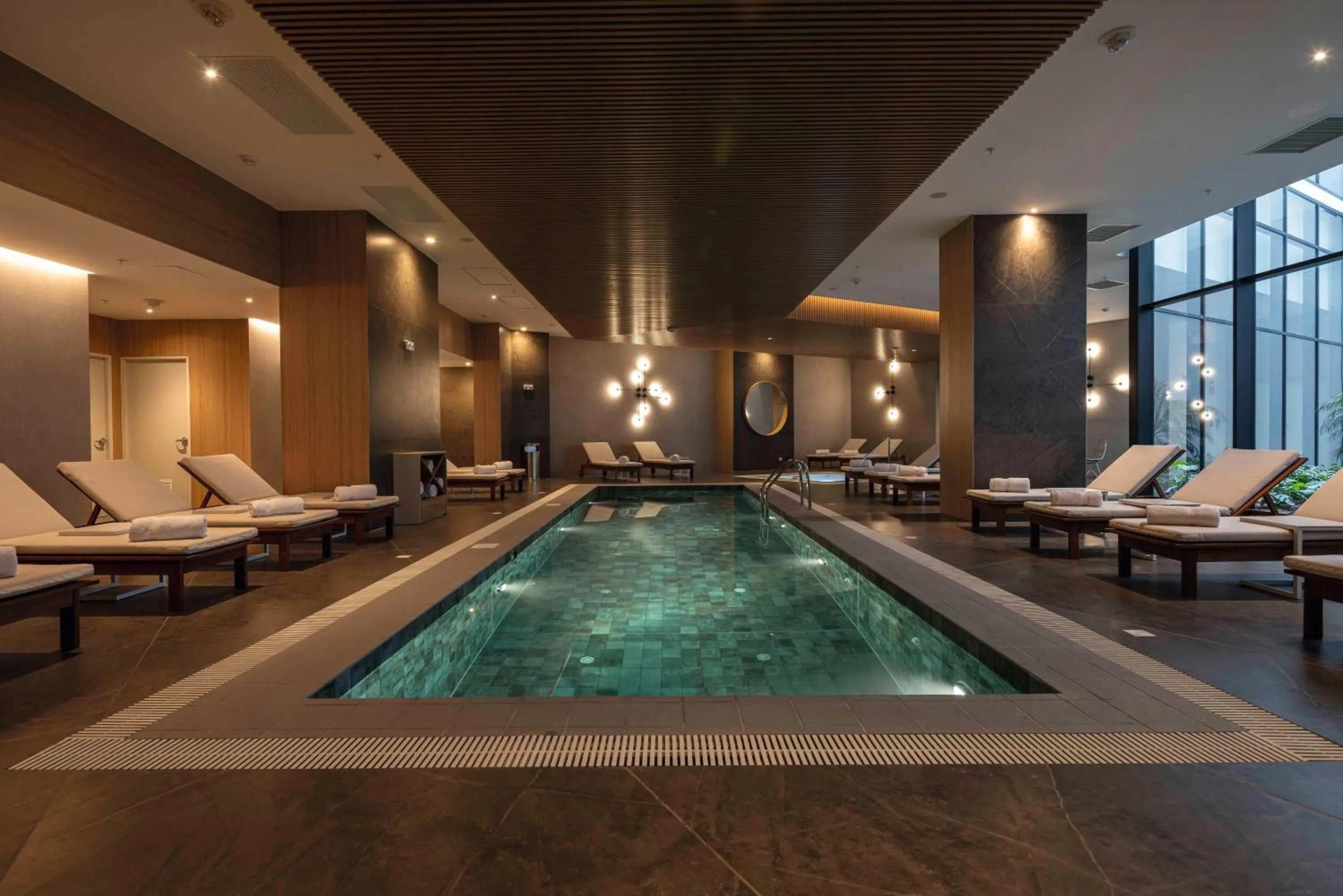 Swimming pool in Wyndham Grand Costa Del Sol Lima Airport