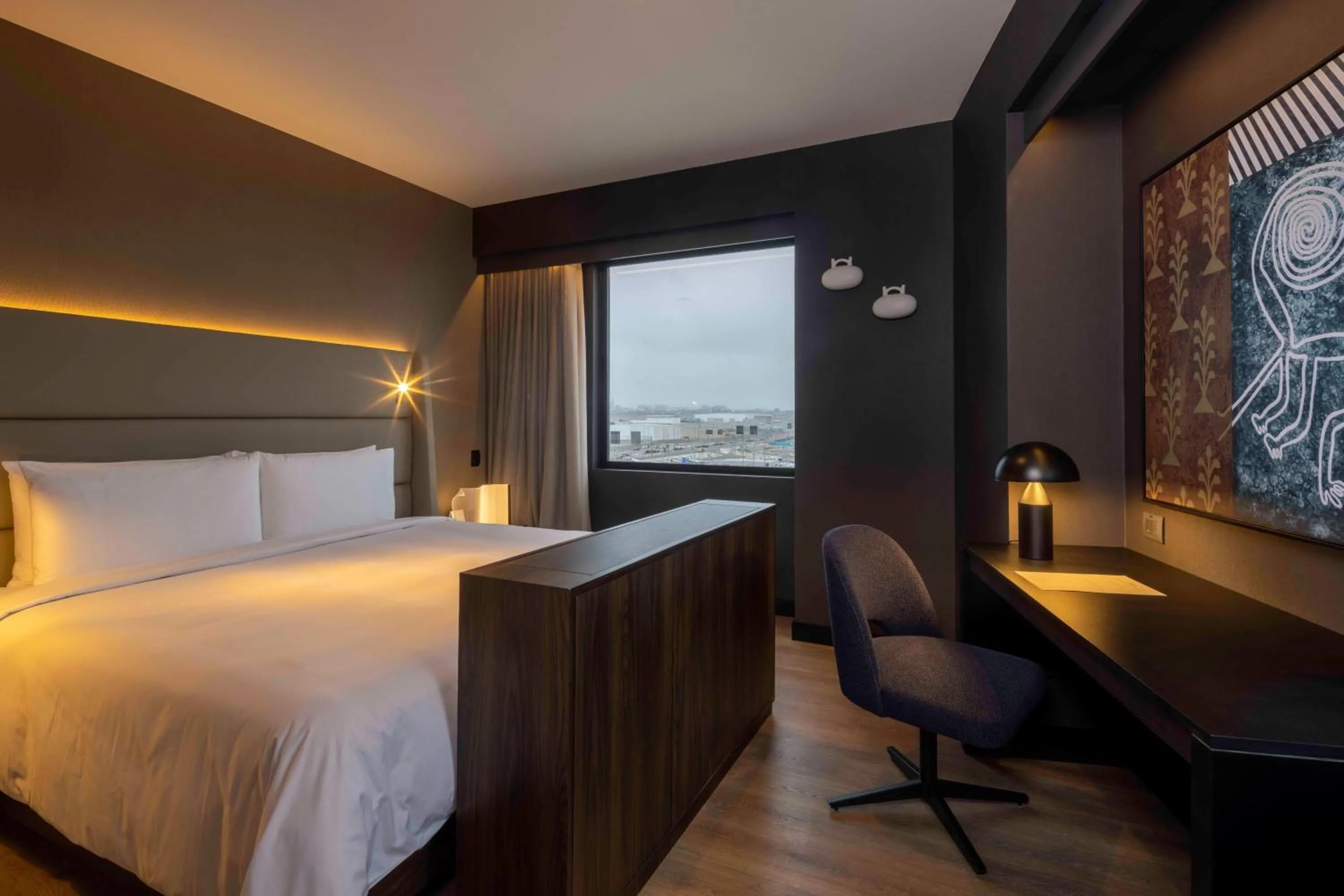 Photo of the whole room, Bed in Wyndham Grand Costa Del Sol Lima Airport