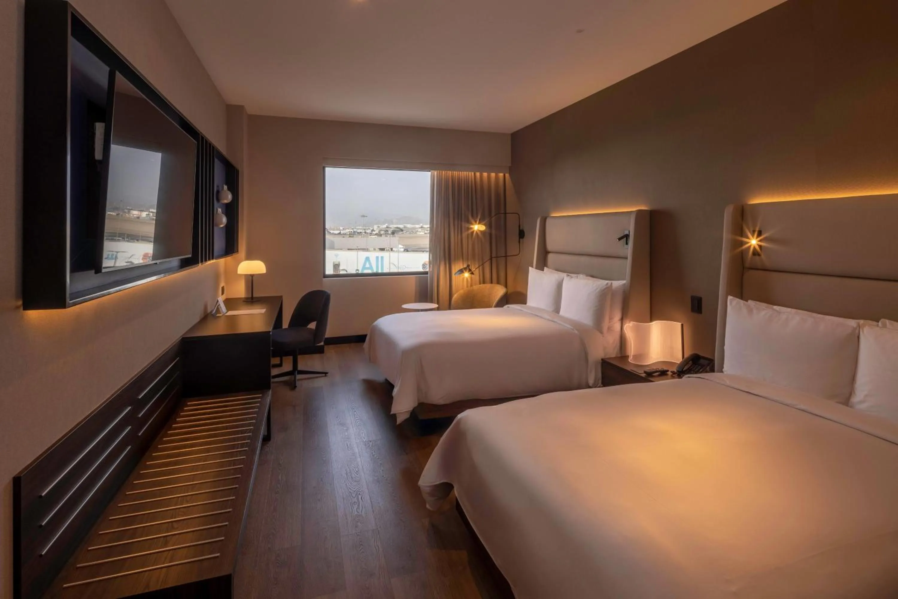 Photo of the whole room, Bed in Wyndham Grand Costa Del Sol Lima Airport