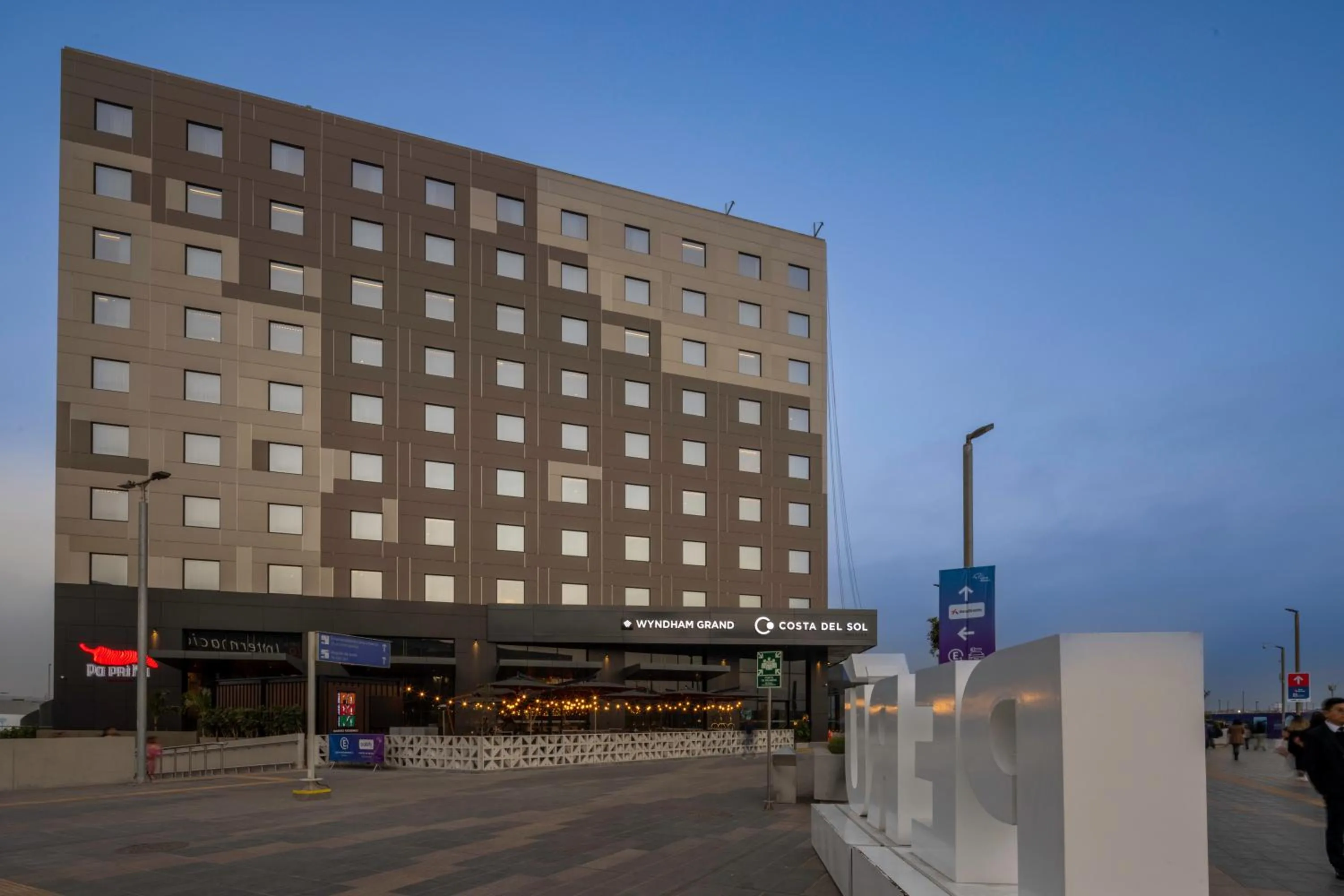 Property building in Wyndham Grand Costa Del Sol Lima Airport