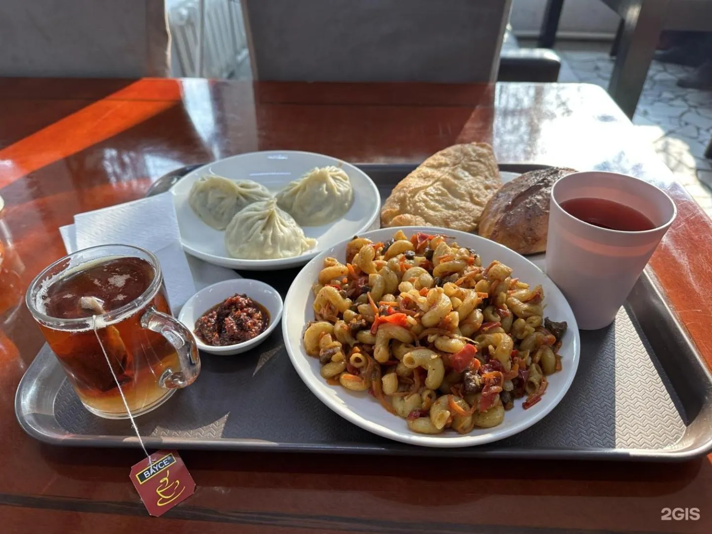 Restaurant/places to eat in Apple Hostel Bishkek