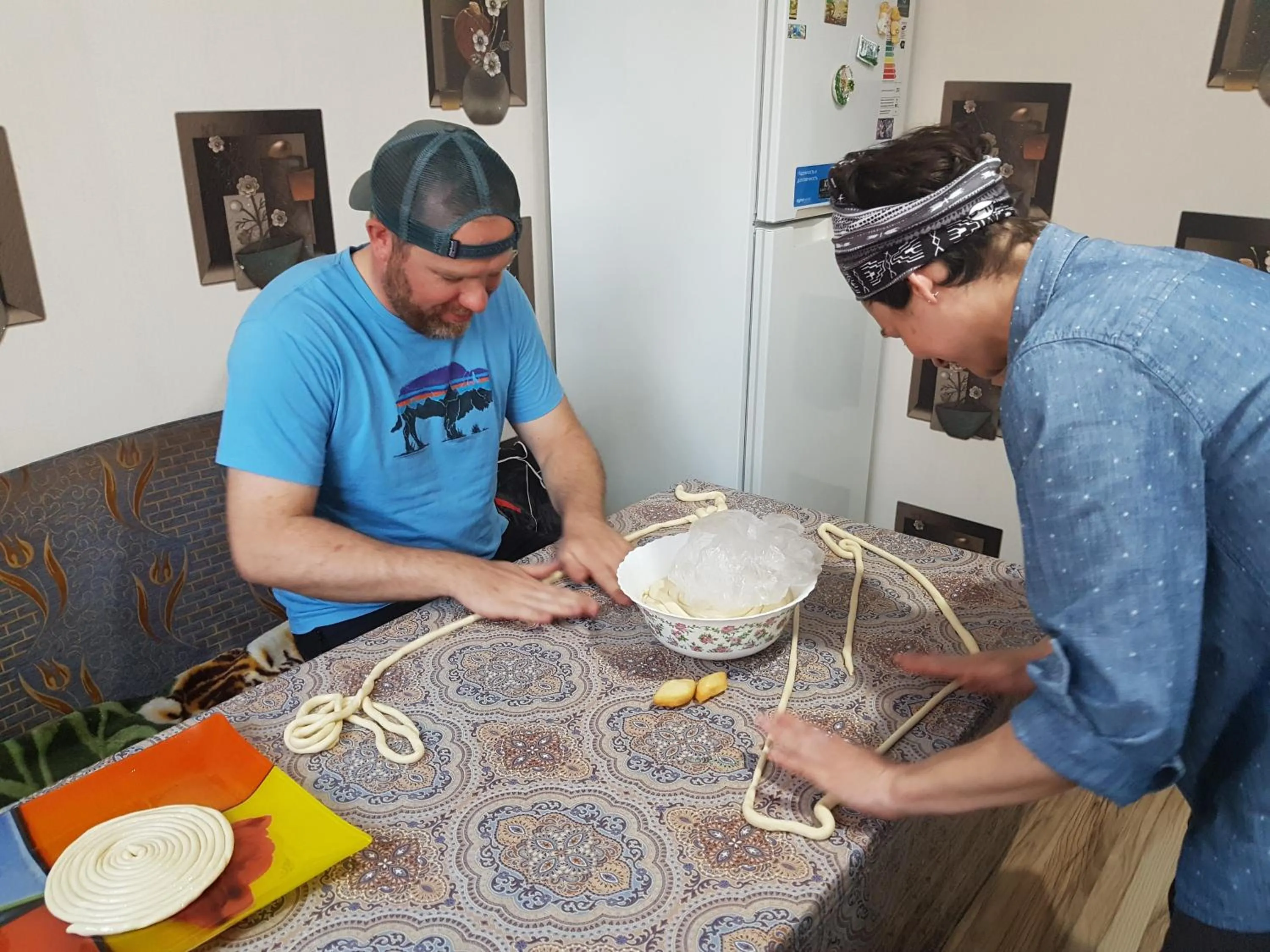 Food in Apple Hostel Bishkek