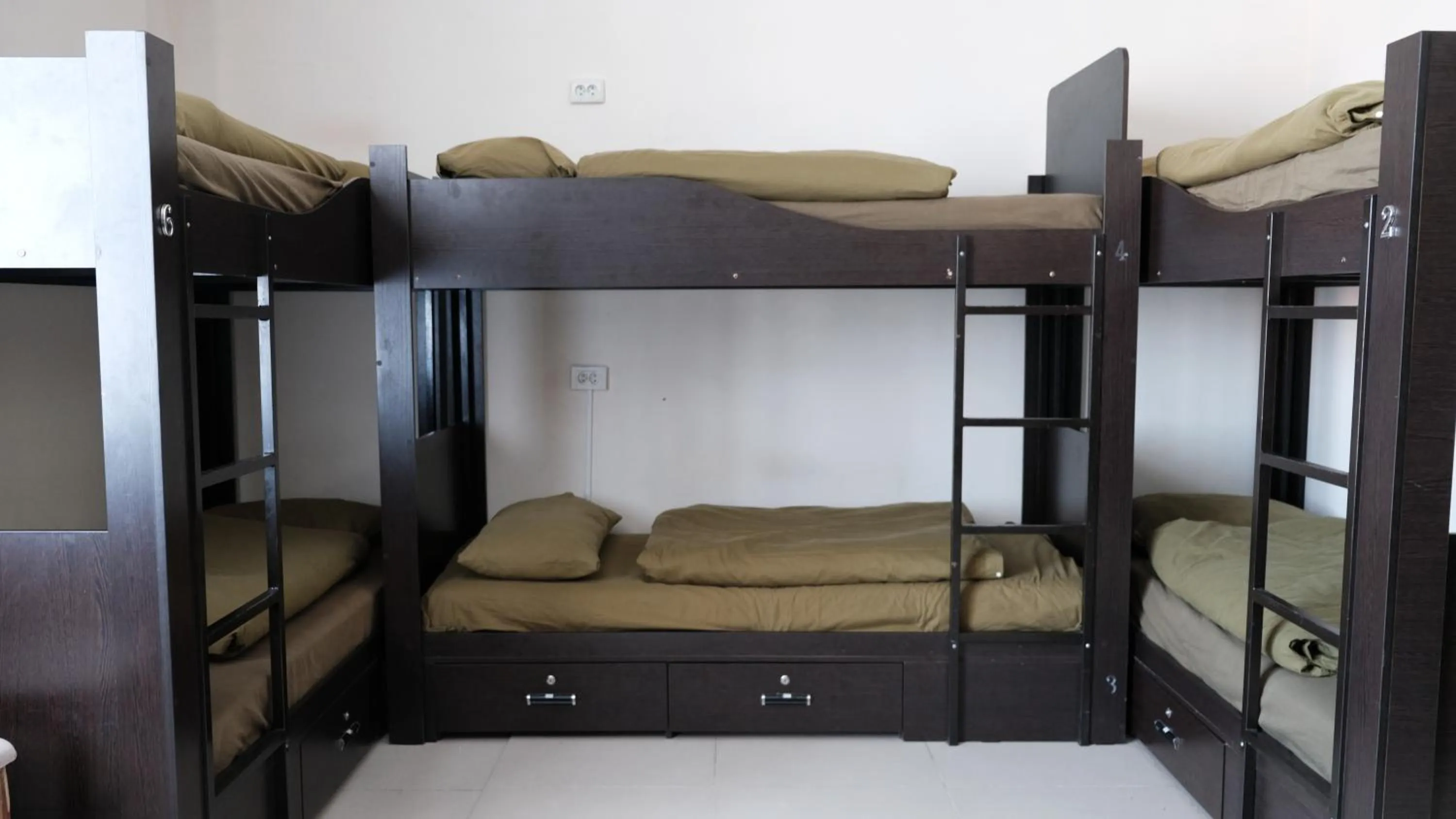 Photo of the whole room, Bed in Apple Hostel Bishkek