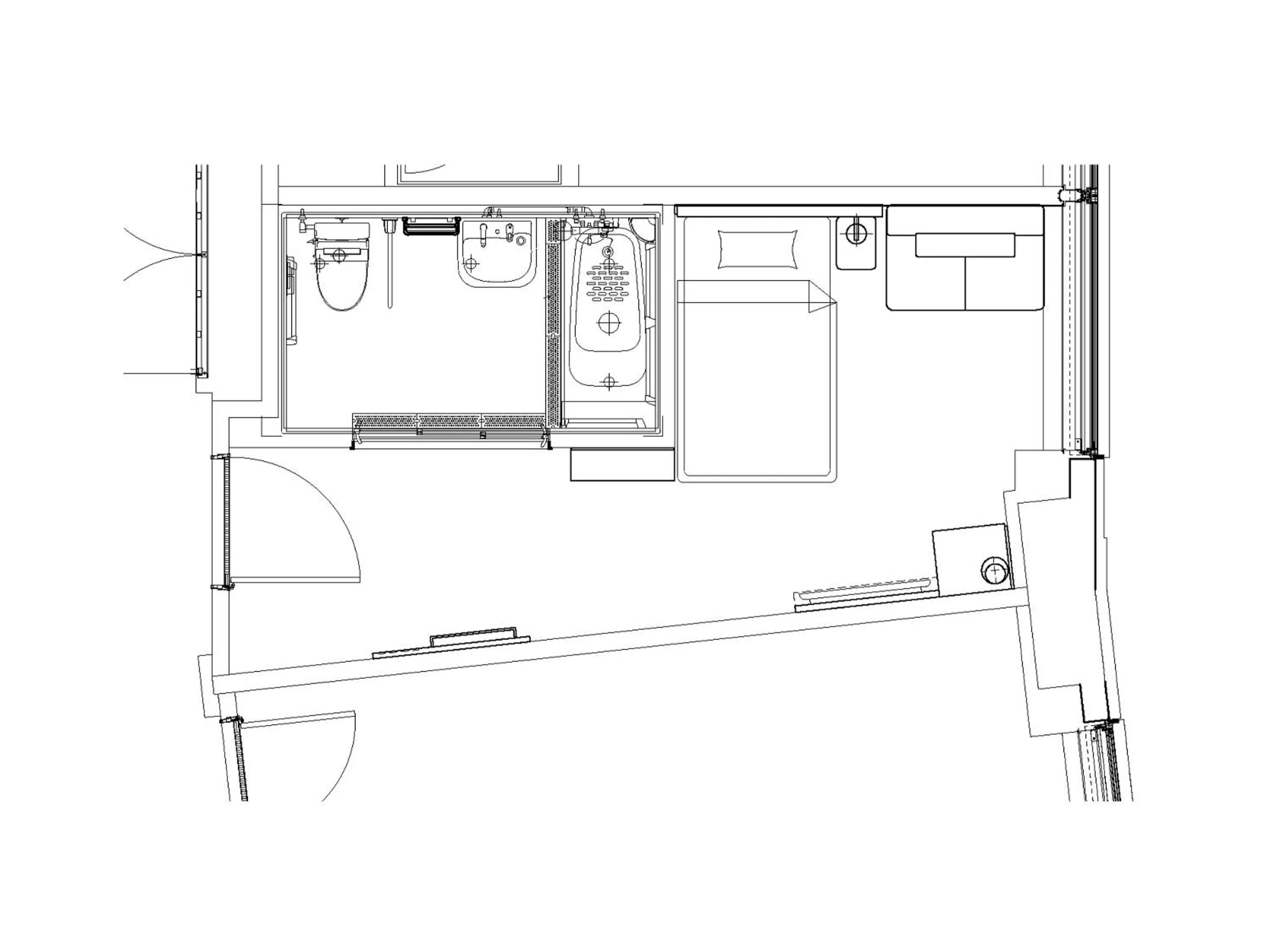 Bathroom in Granbell Hotel Otaru