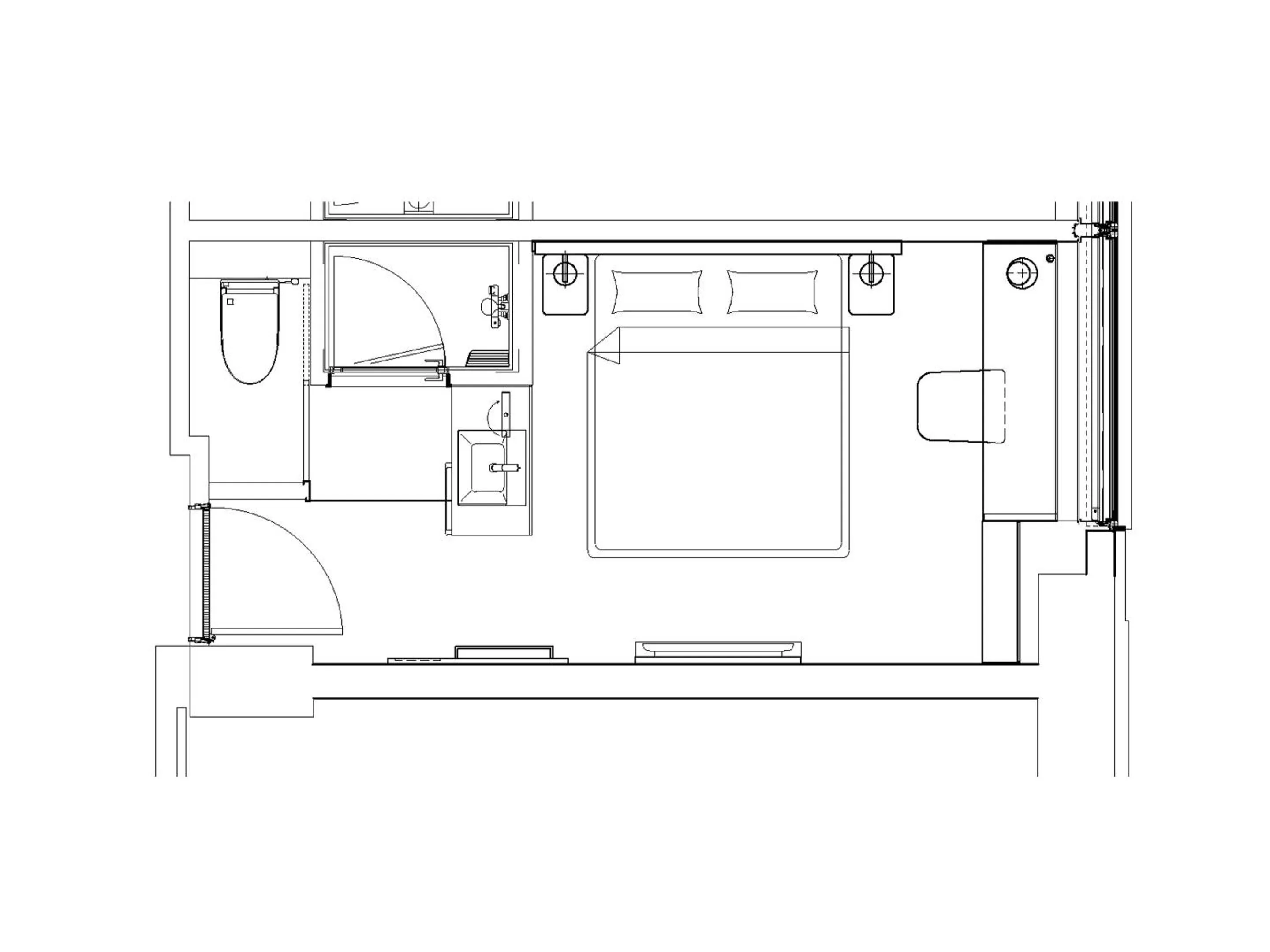 Bathroom in Granbell Hotel Otaru