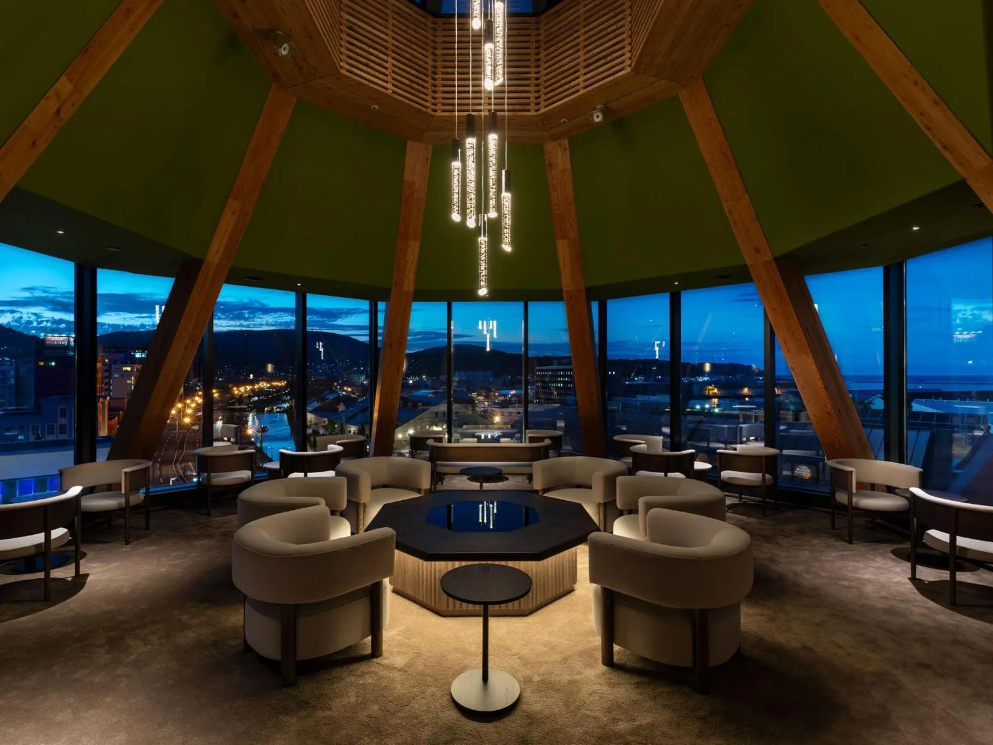 Lounge or bar in Granbell Hotel Otaru