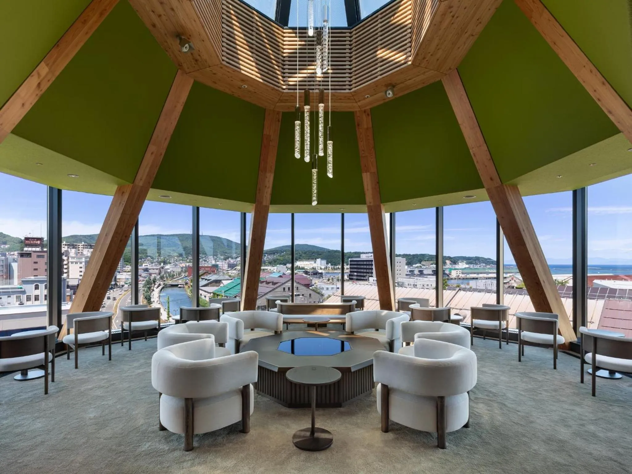 Lounge or bar in Granbell Hotel Otaru