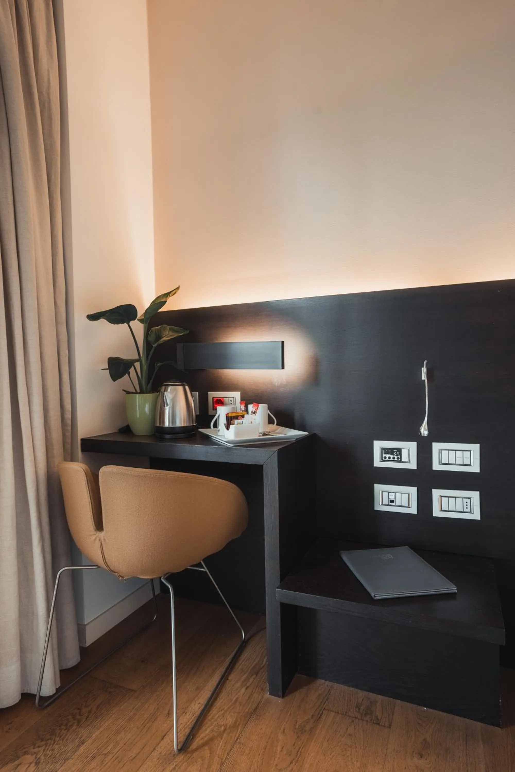 Bedroom in Mod 05 Bike Hotel