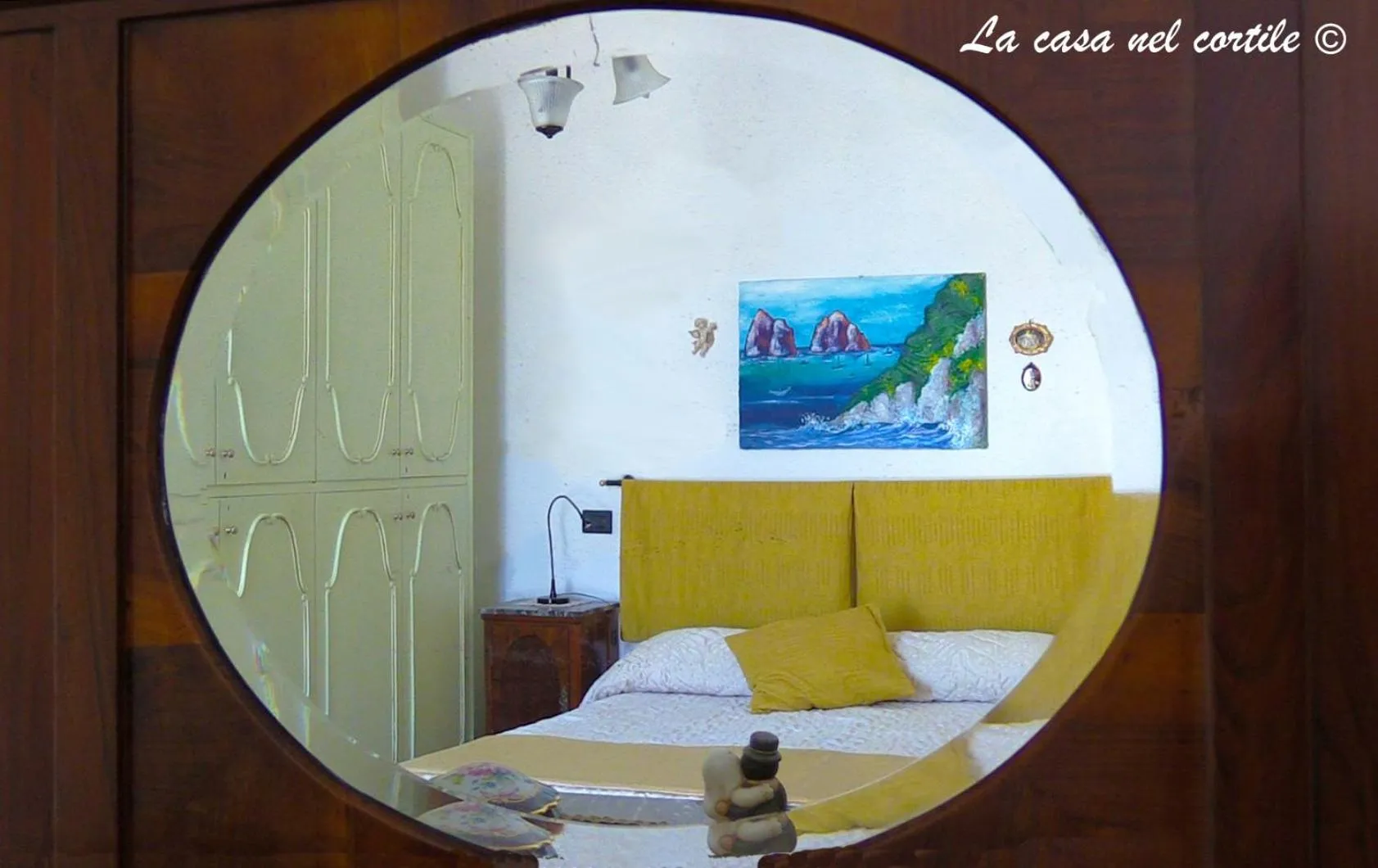 Bed in La Casa nel Cortile