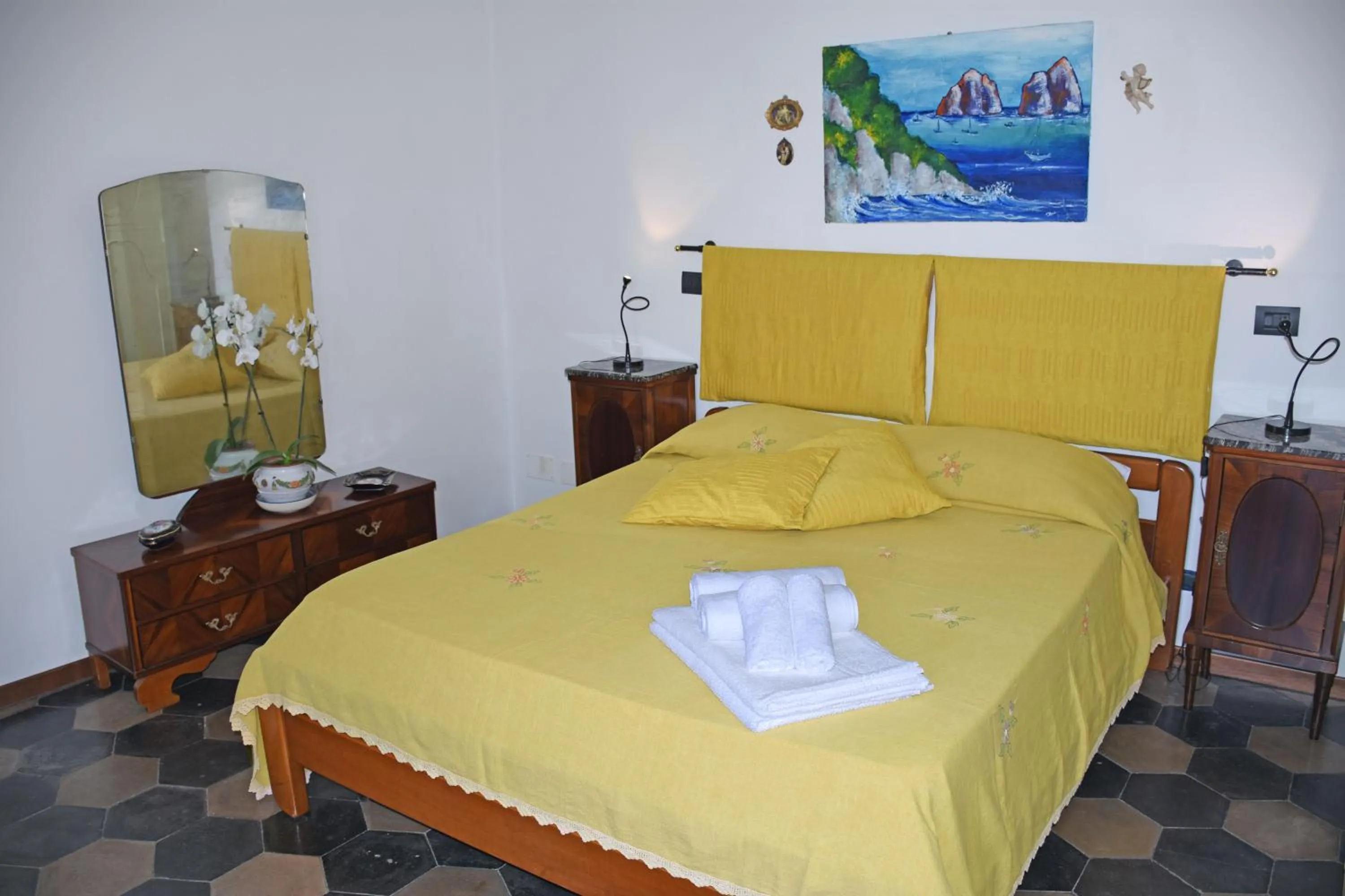 Bed in La Casa nel Cortile