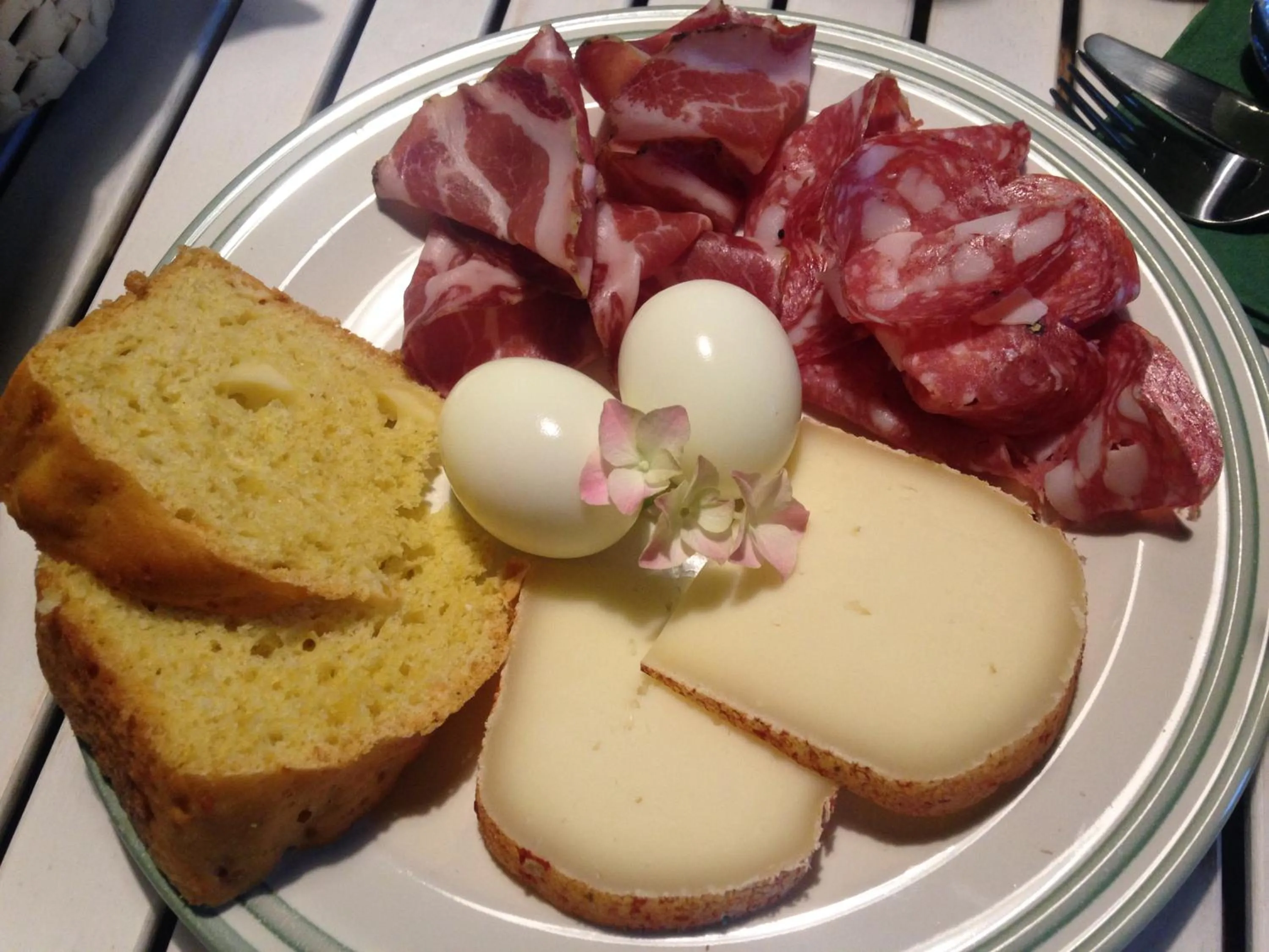 Breakfast in Le Palazze B&b