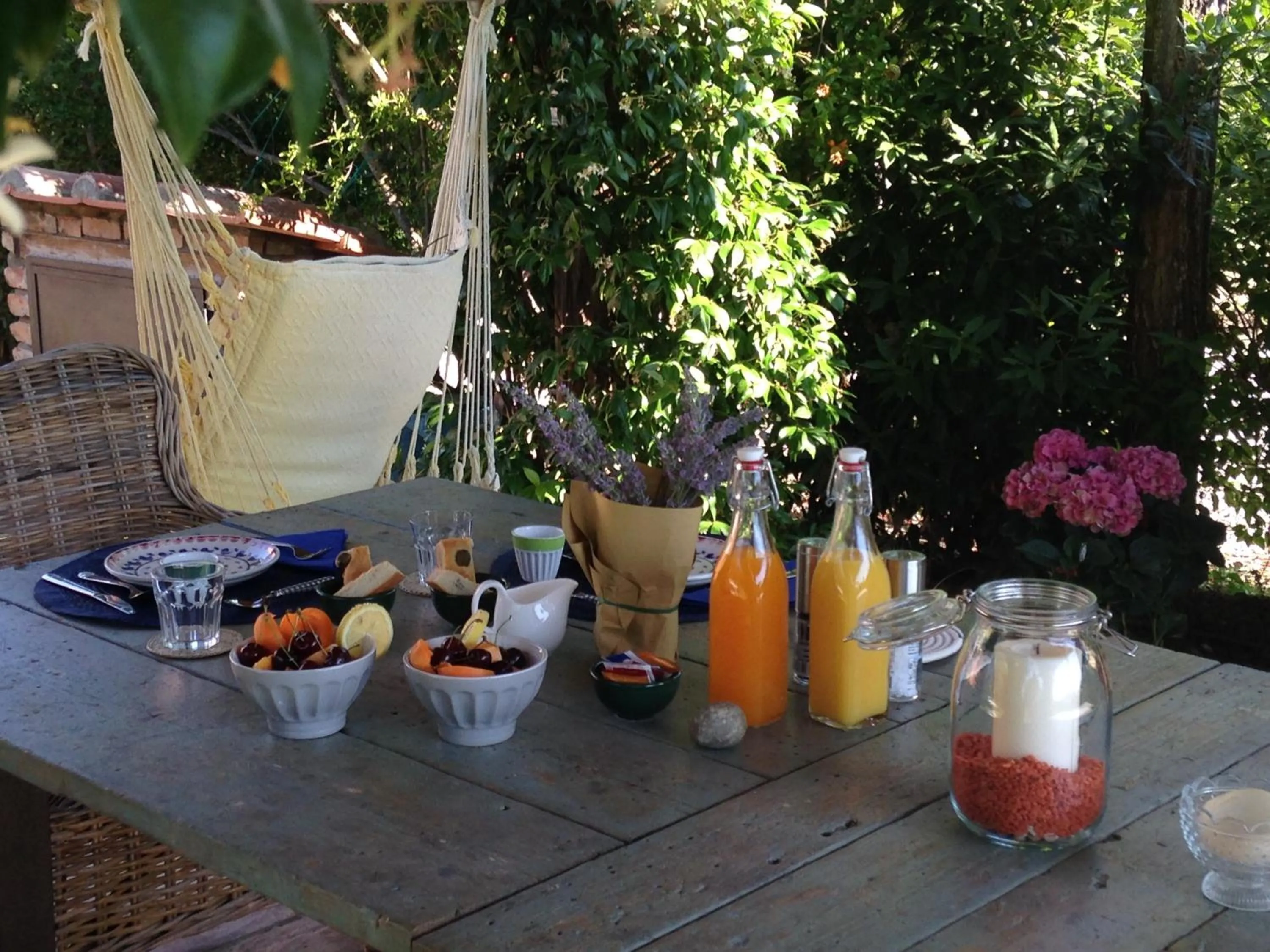 Food and drinks in Le Palazze B&b