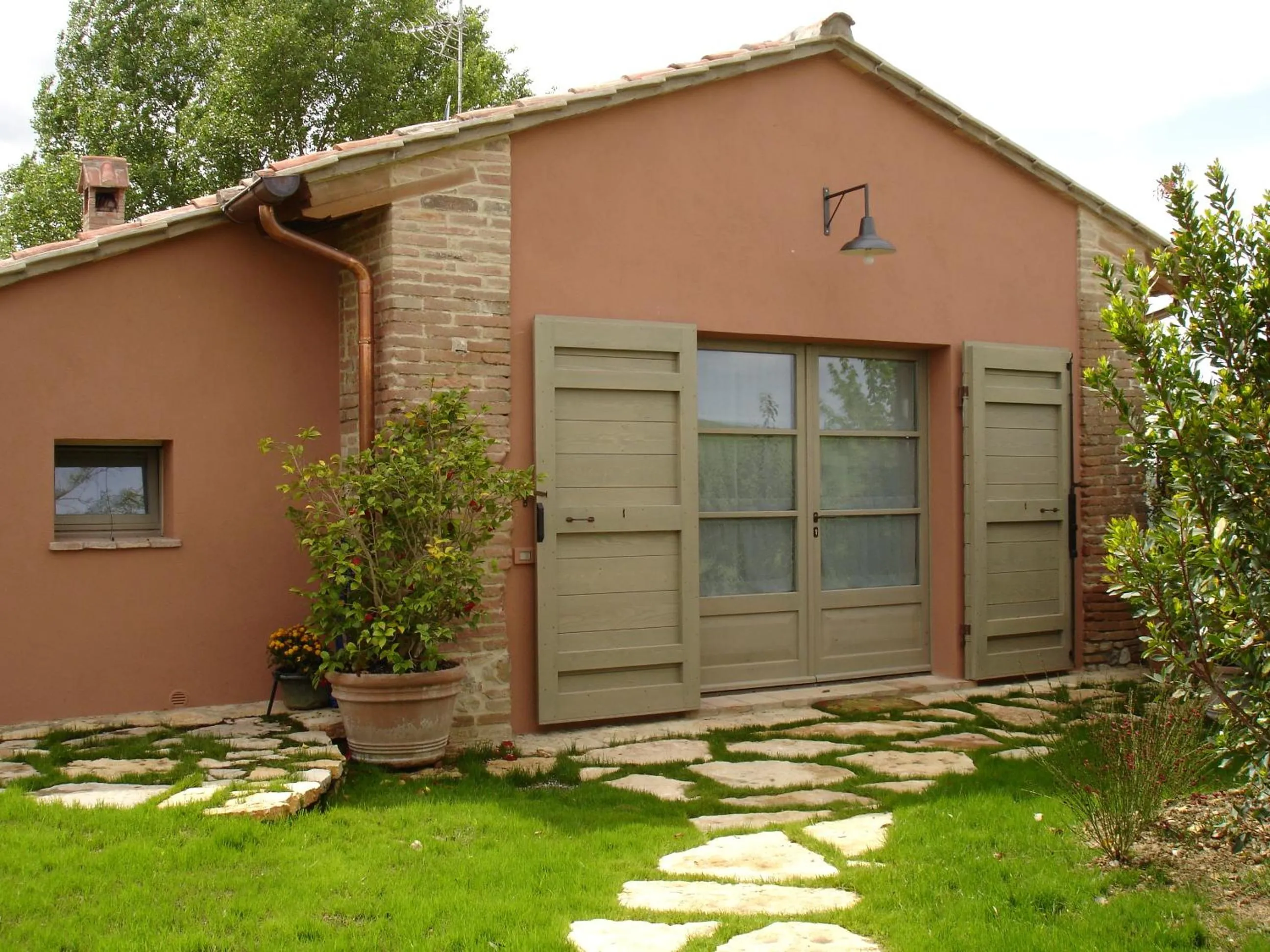 Facade/entrance in Le Palazze B&b