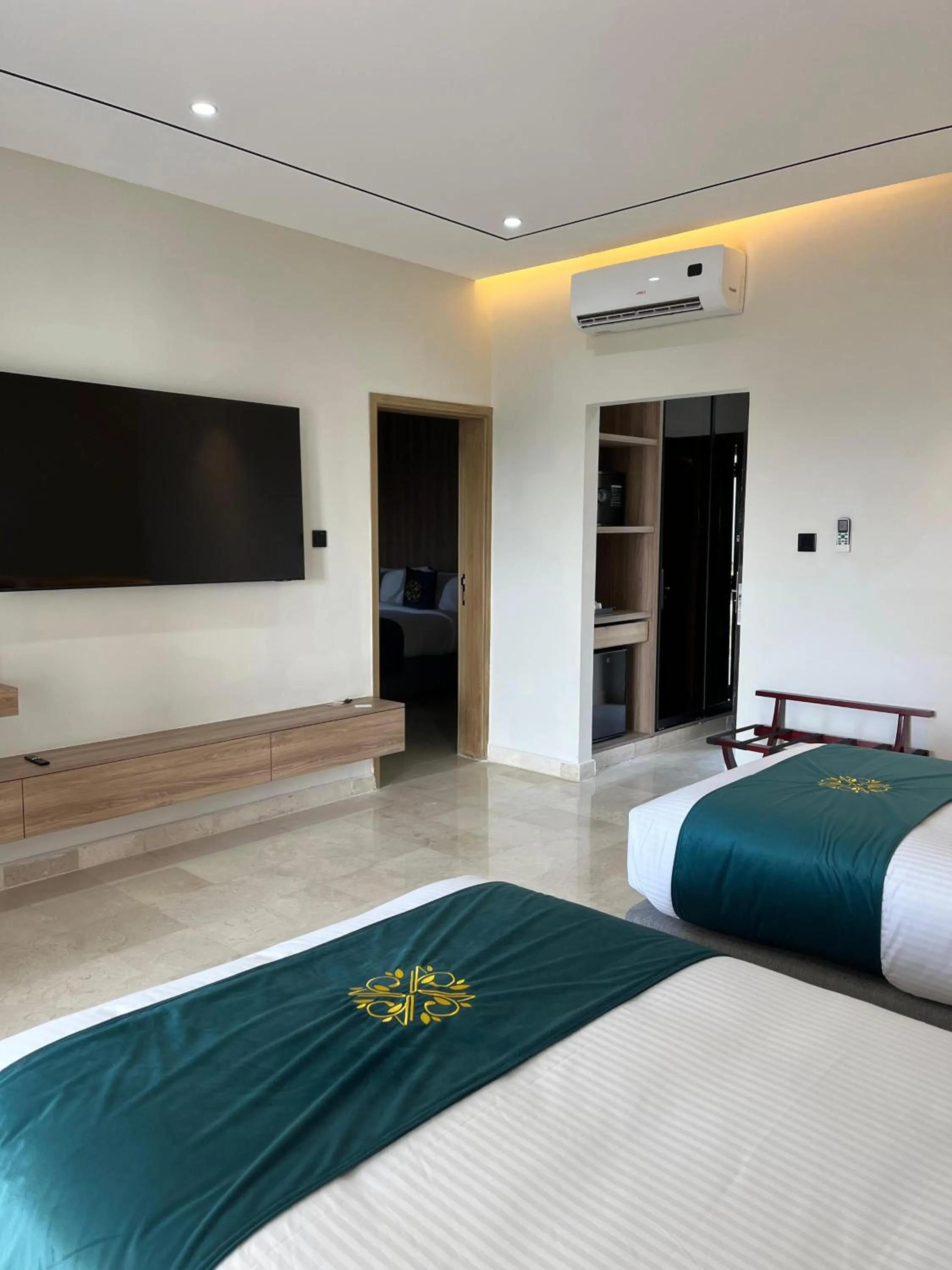 Bed in Al Sawadi Beach Resort & Spa