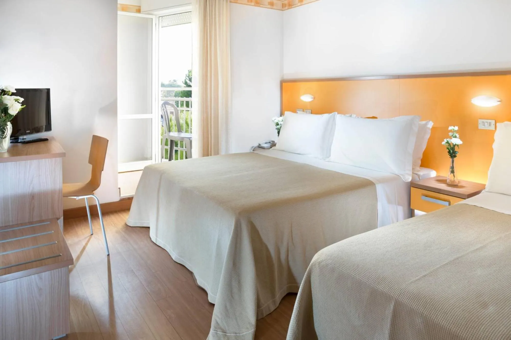 Bed in Hotel Sampaoli