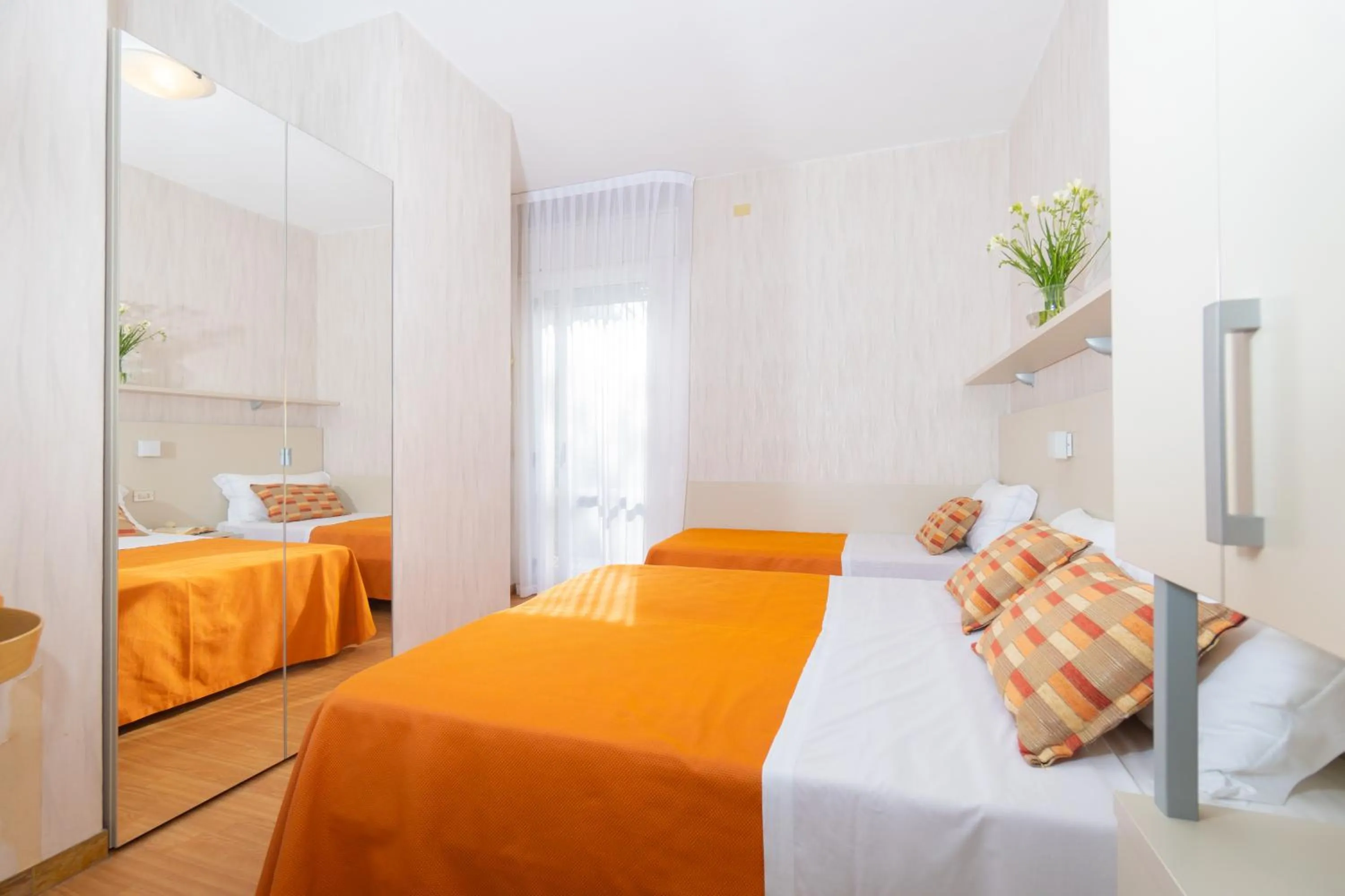 Bedroom, Bed in Hotel Sampaoli