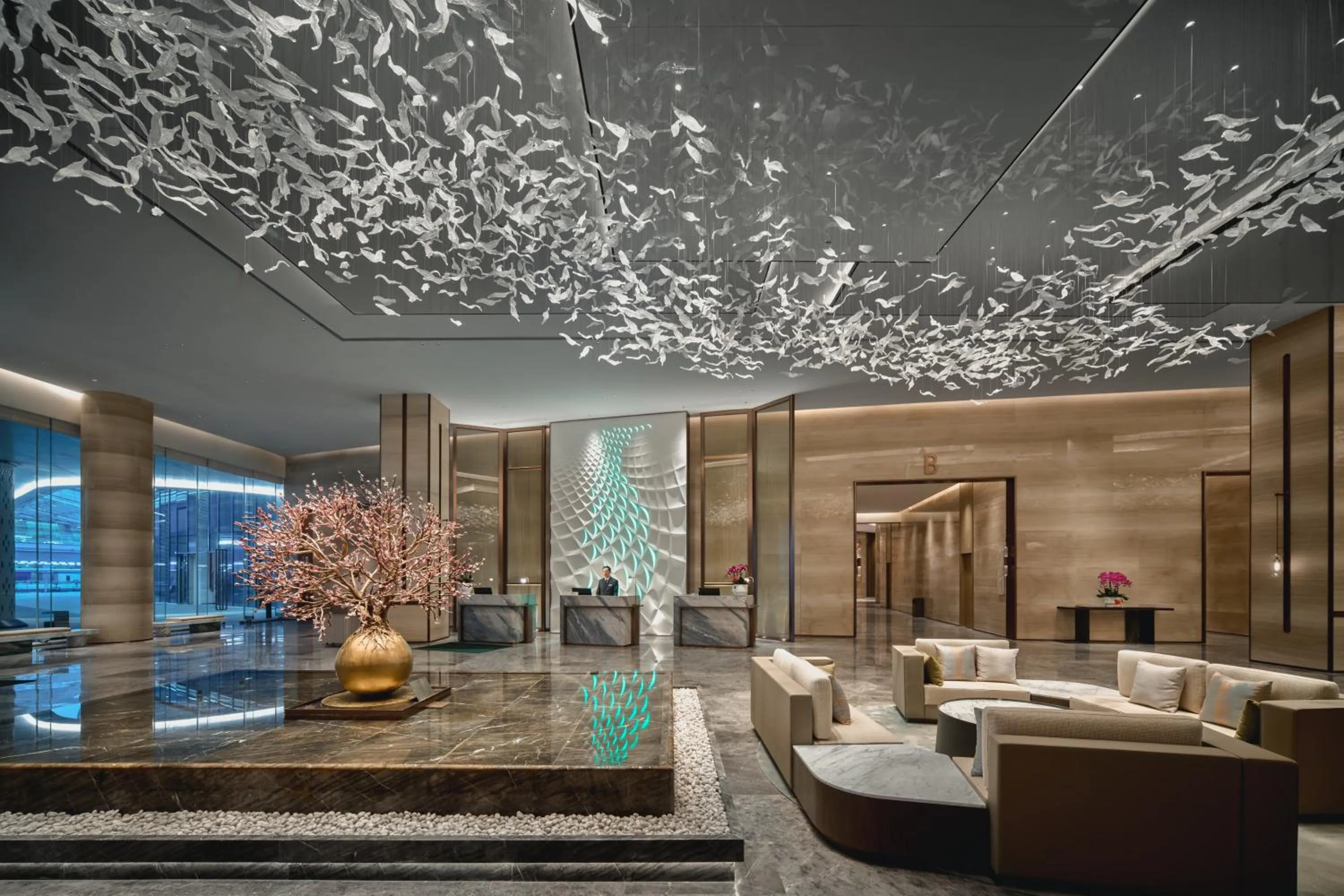 Property building in Crowne Plaza Wuhan Tianhe Airport by IHG