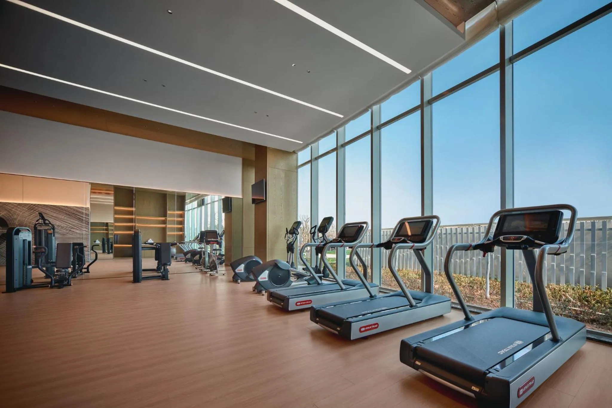 Fitness centre/facilities in Holiday Inn Wuhan Tianhe Airport by IHG