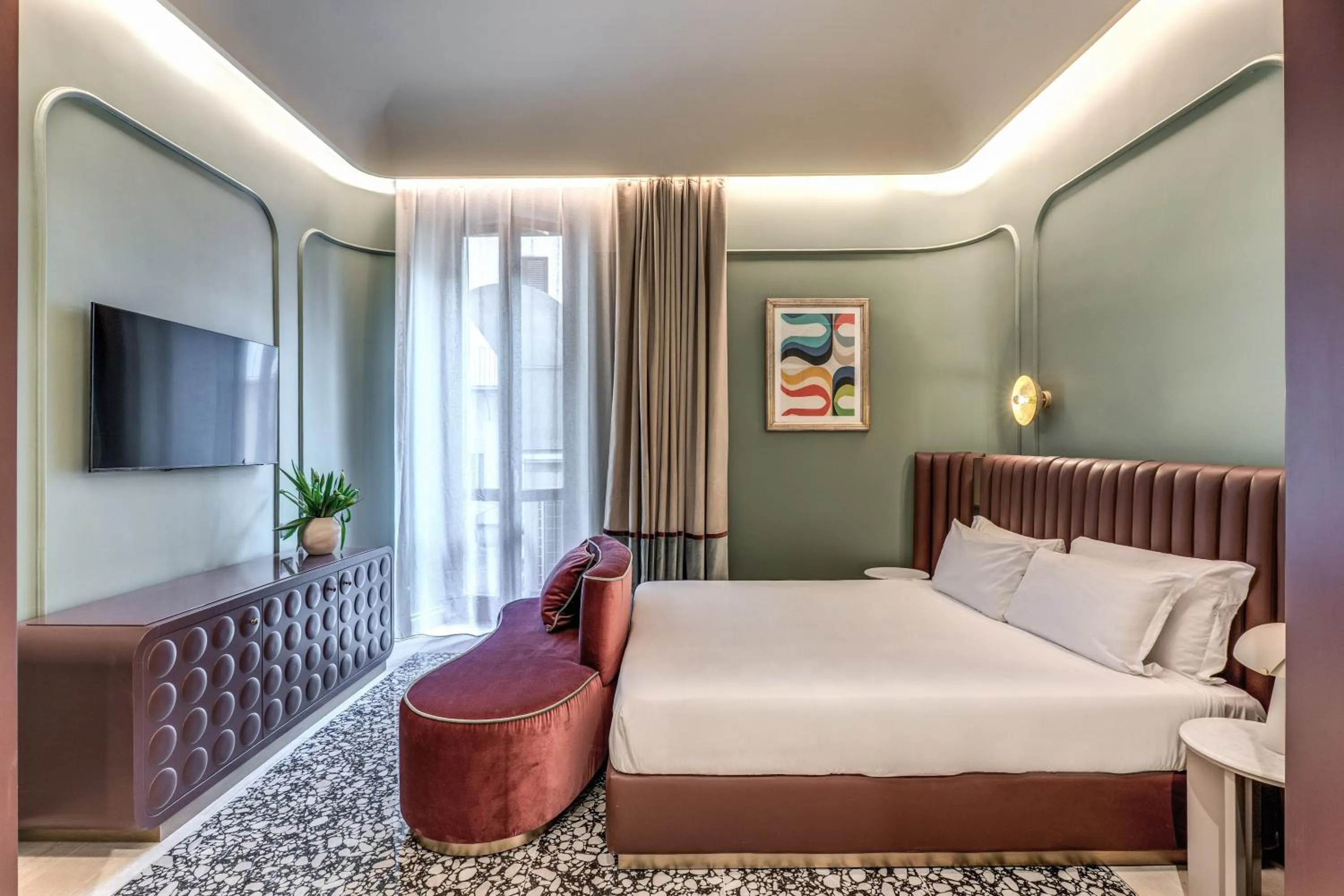 Bed in Dimora Coppelle - Adults Only