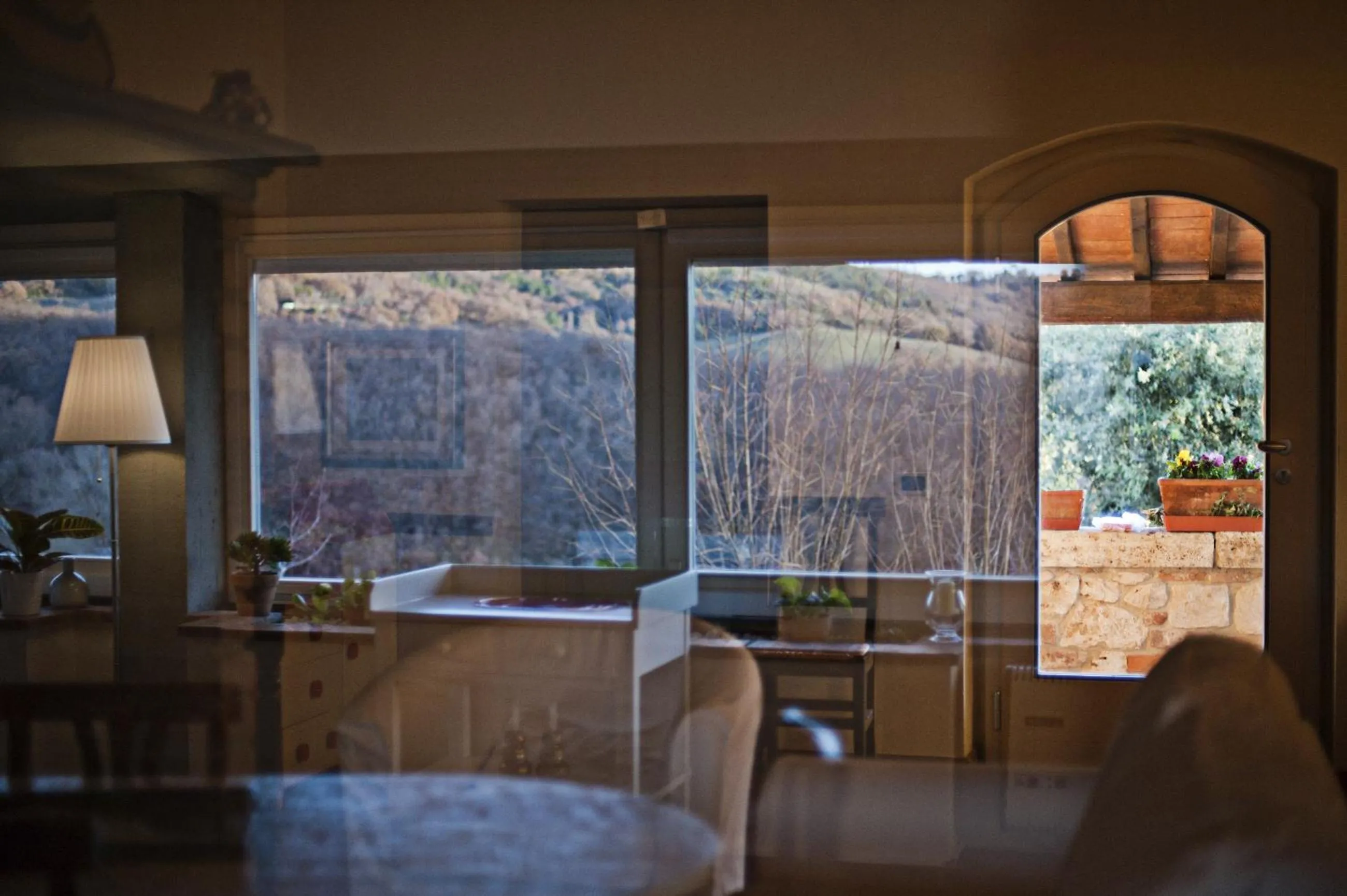 Communal lounge/ TV room in La Vittoria 10 – La Soglia della Val d’Orcia