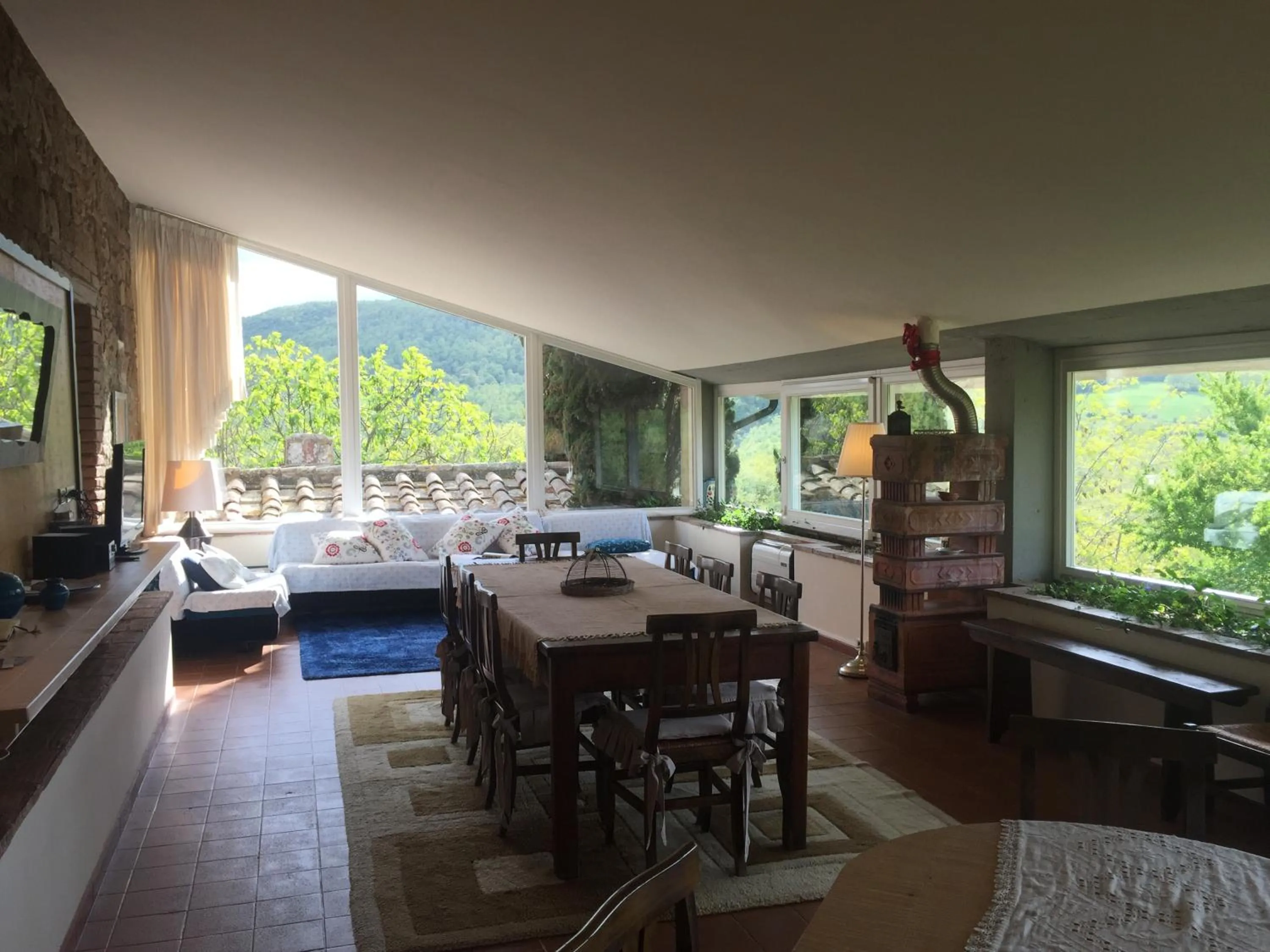 Lounge or bar in La Vittoria 10 – La Soglia della Val d’Orcia