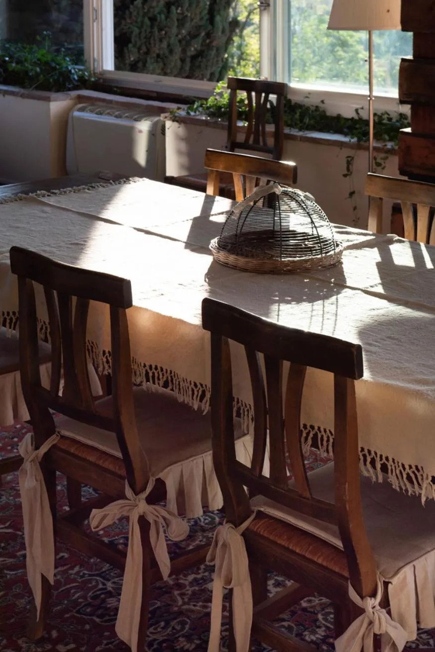 Living room in La Vittoria 10 – La Soglia della Val d’Orcia