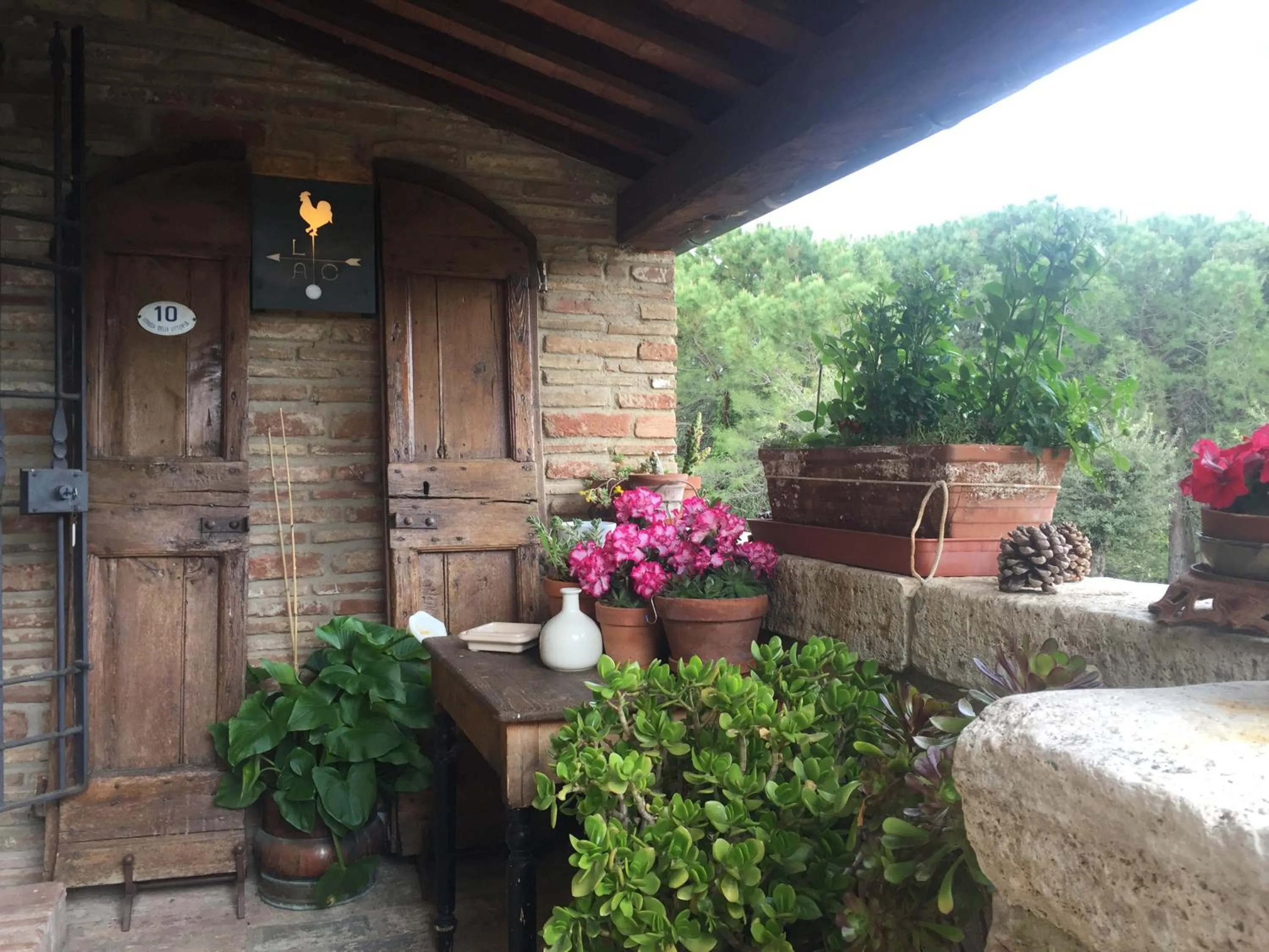 Patio in La Vittoria 10 – La Soglia della Val d’Orcia