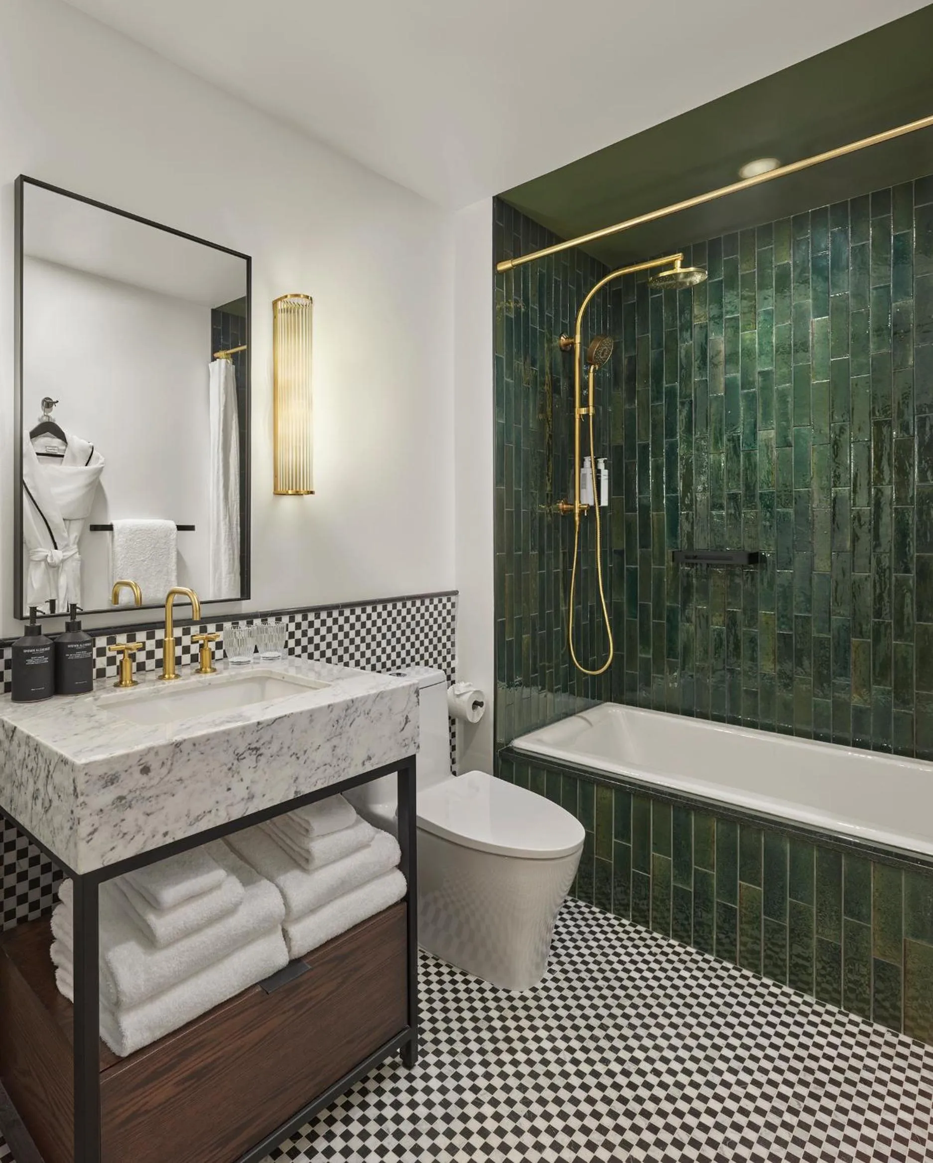 Bathroom in Sixty DC