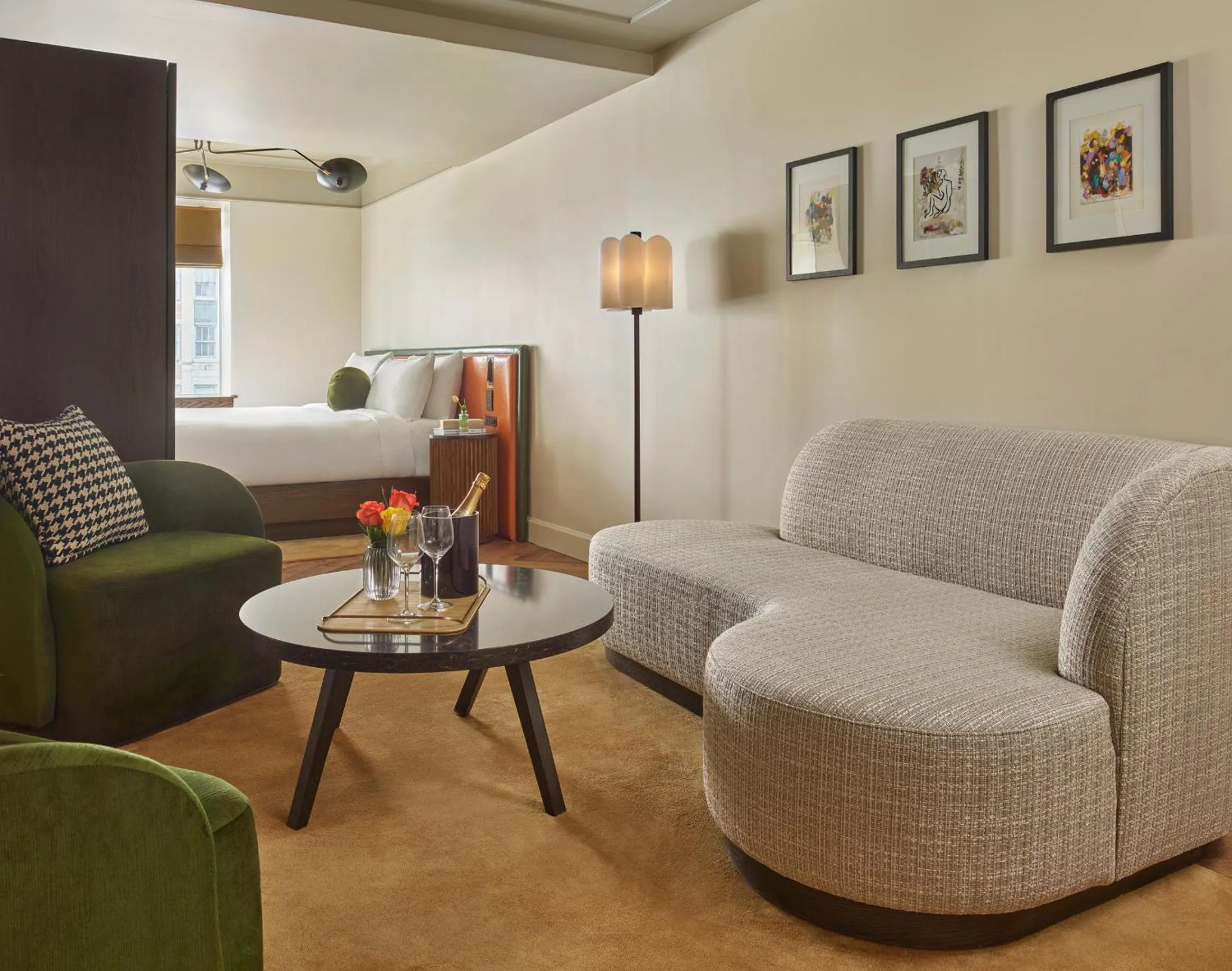 Bedroom, Bed in Sixty DC