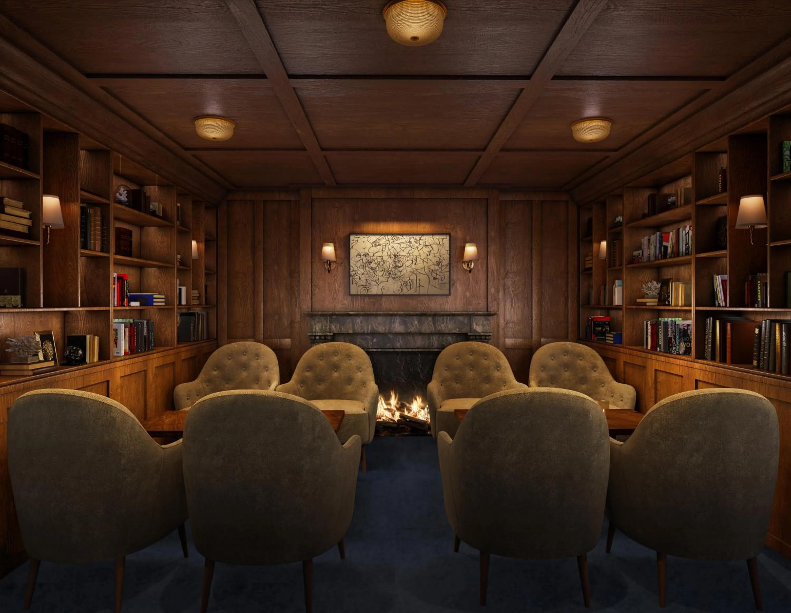 Seating area in Sixty DC