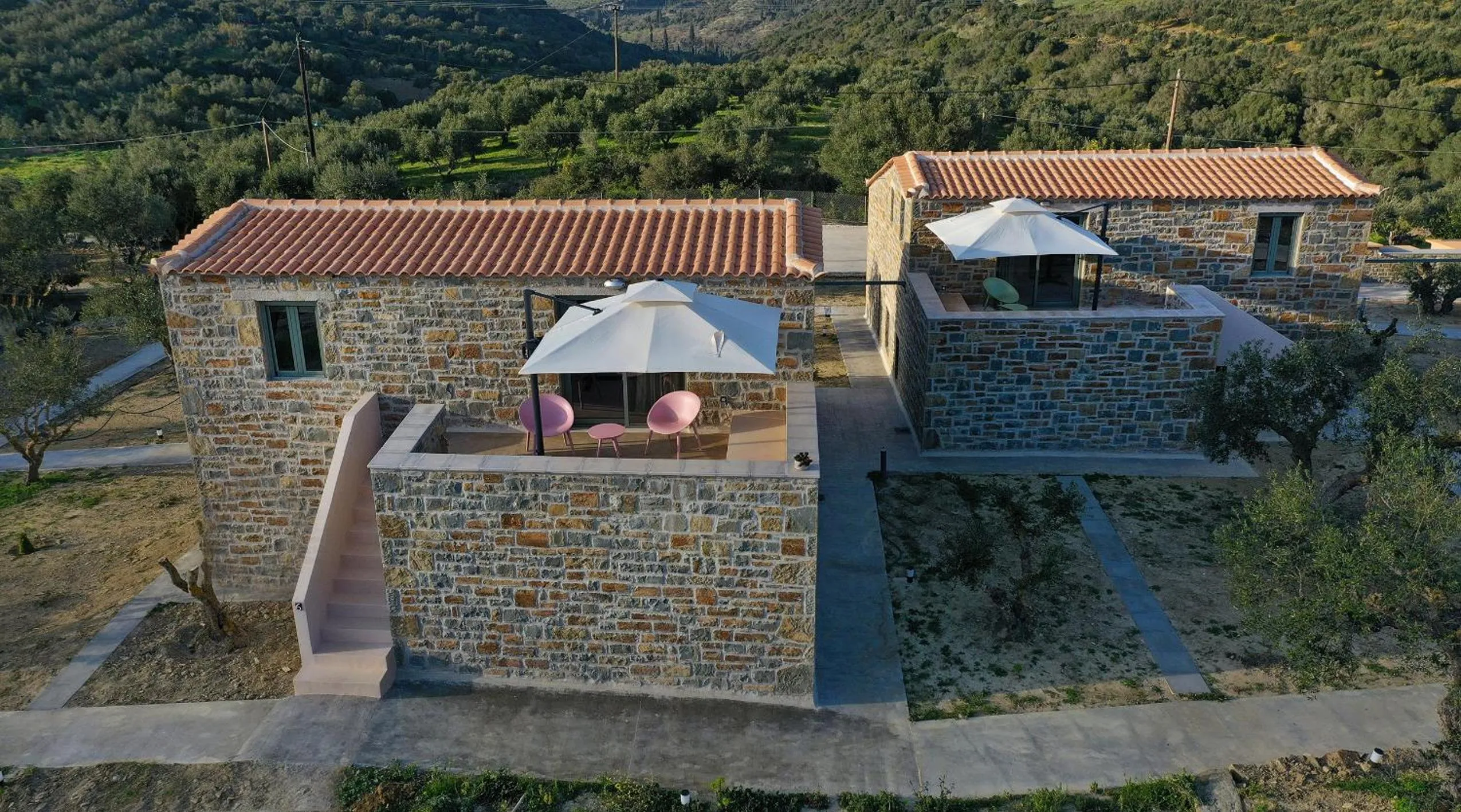 Balcony/Terrace in Afentiko Pigadi