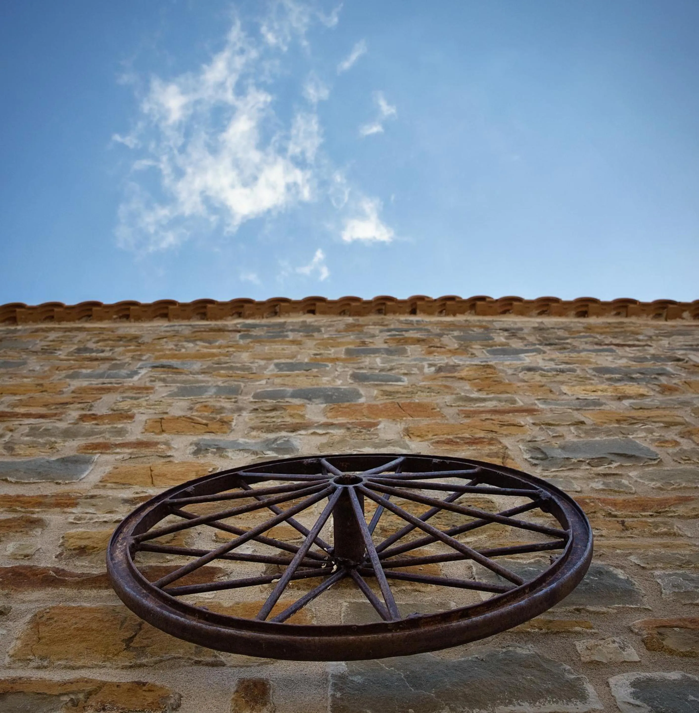 Decorative detail in Afentiko Pigadi