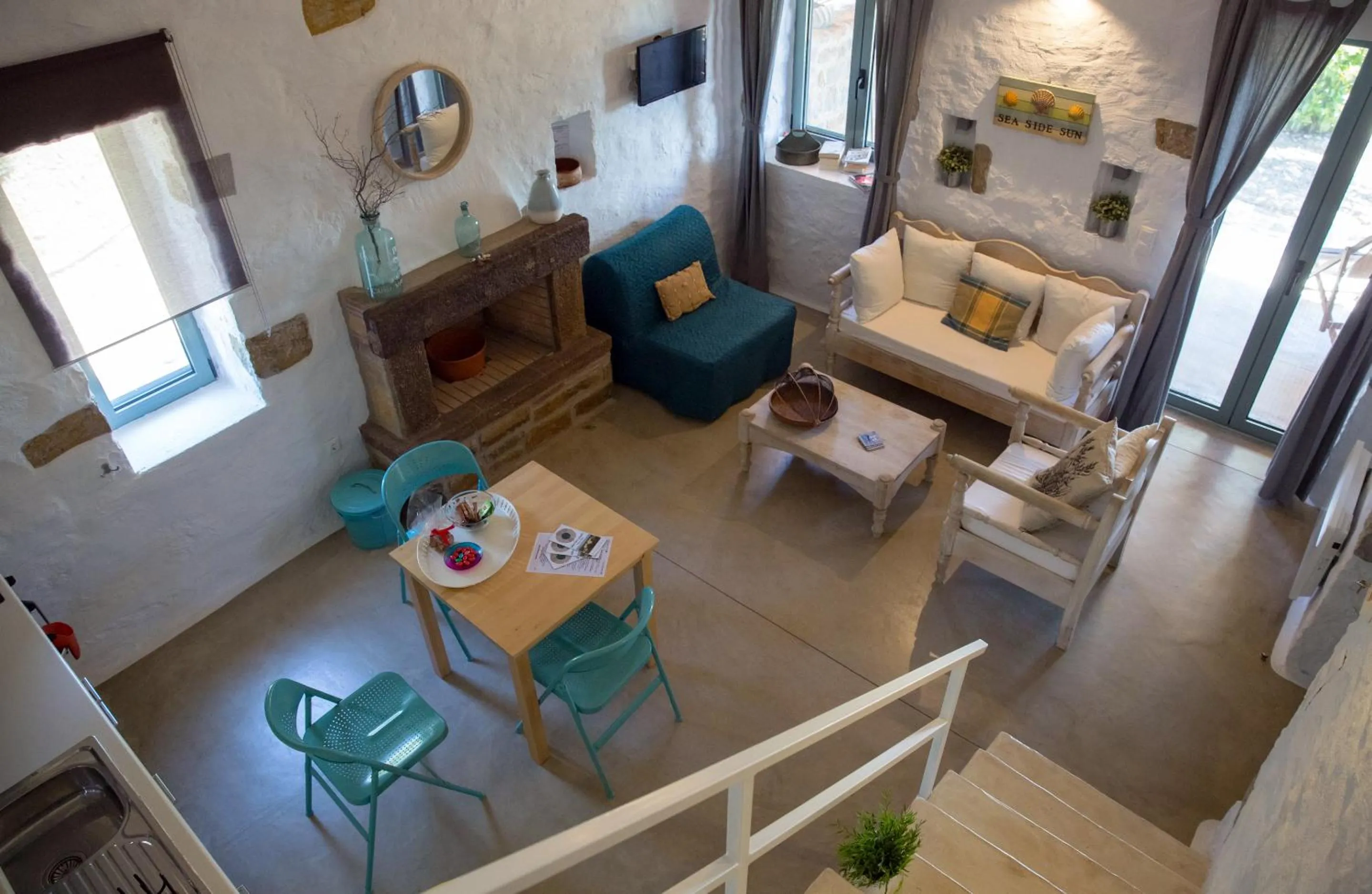 Kitchen or kitchenette in Afentiko Pigadi