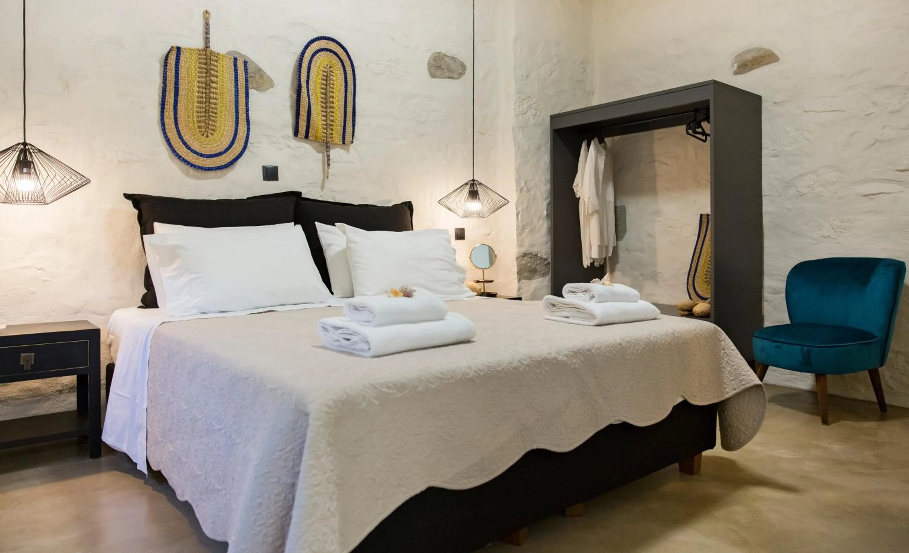 Bedroom, Bed in Afentiko Pigadi