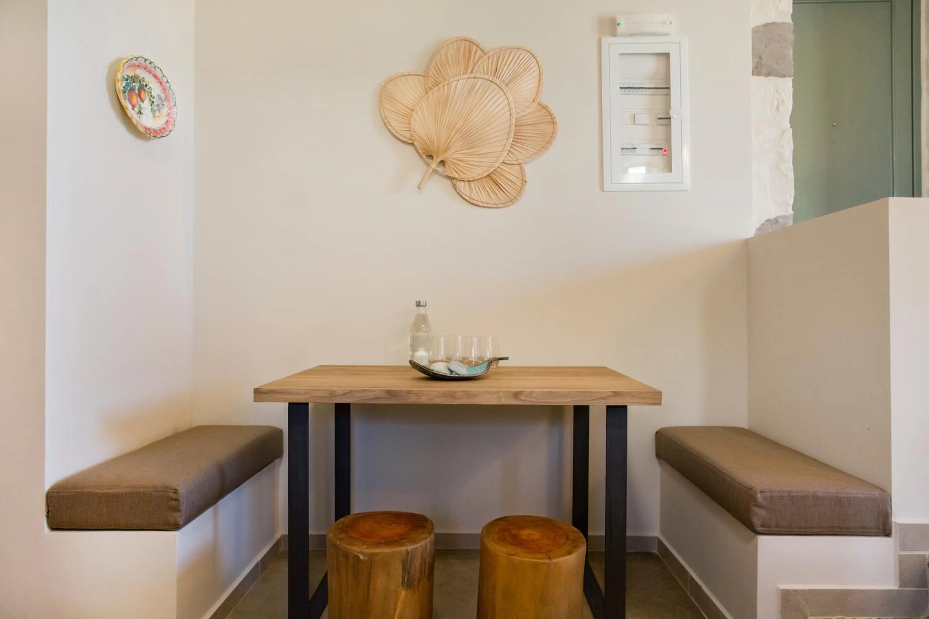 Seating area in Afentiko Pigadi