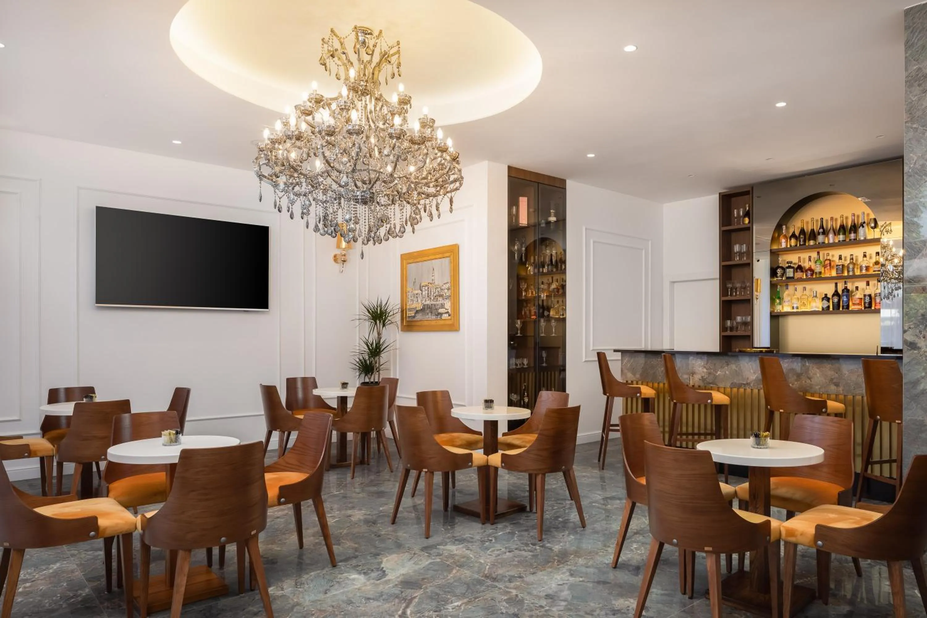 Lounge or bar in Hotel Corner