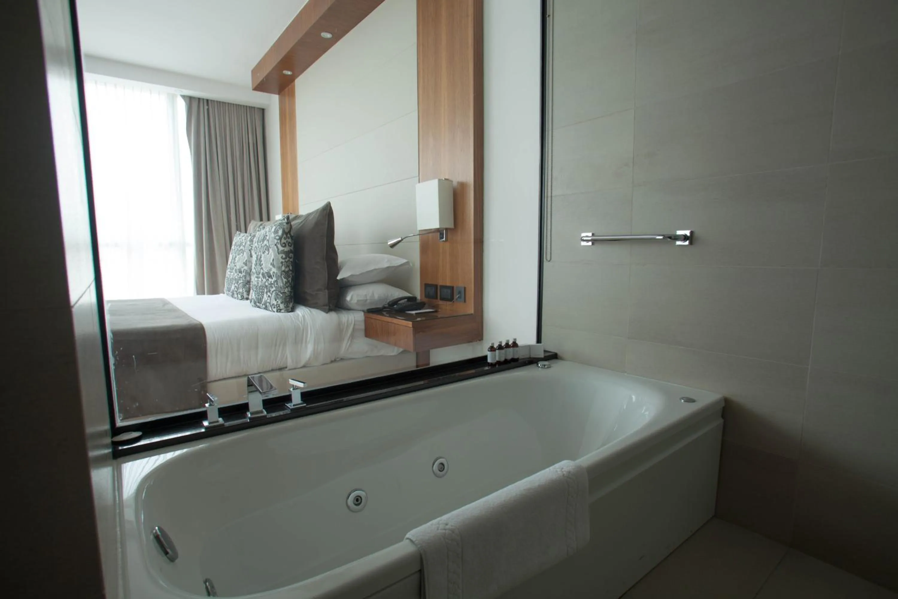 Bed in Puerto Norte Design Hotel